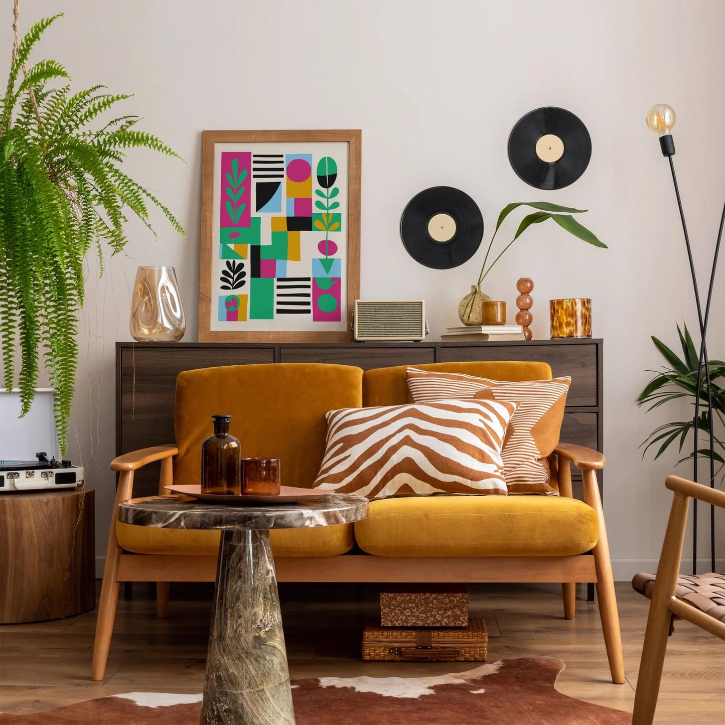 Modern Abstract Colorful Wall Art 2025