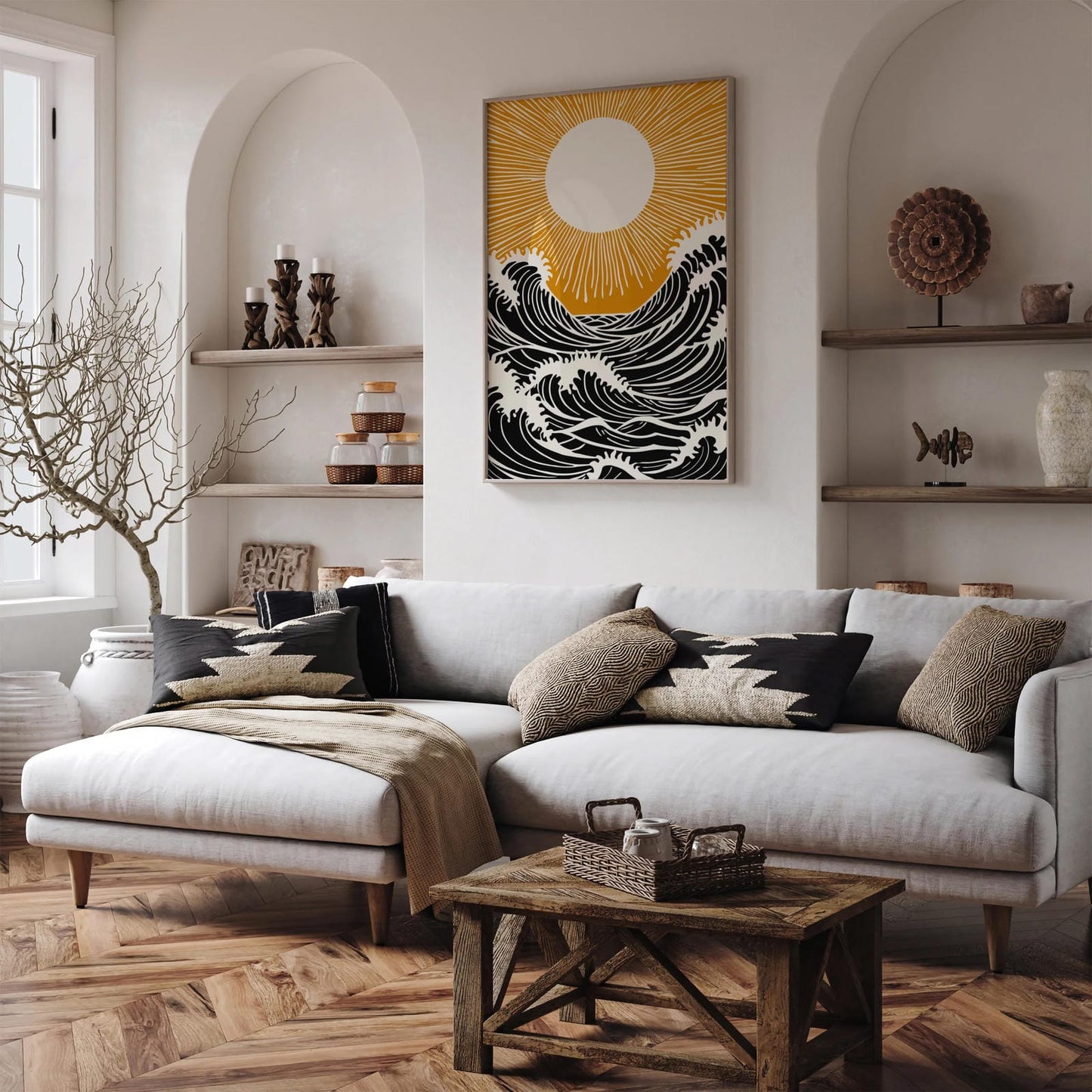 Yellow Sunshine Wall Art 2024
