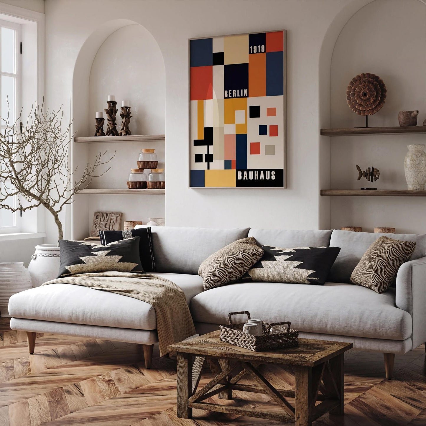 Classic Bauhaus Retro Wall Art