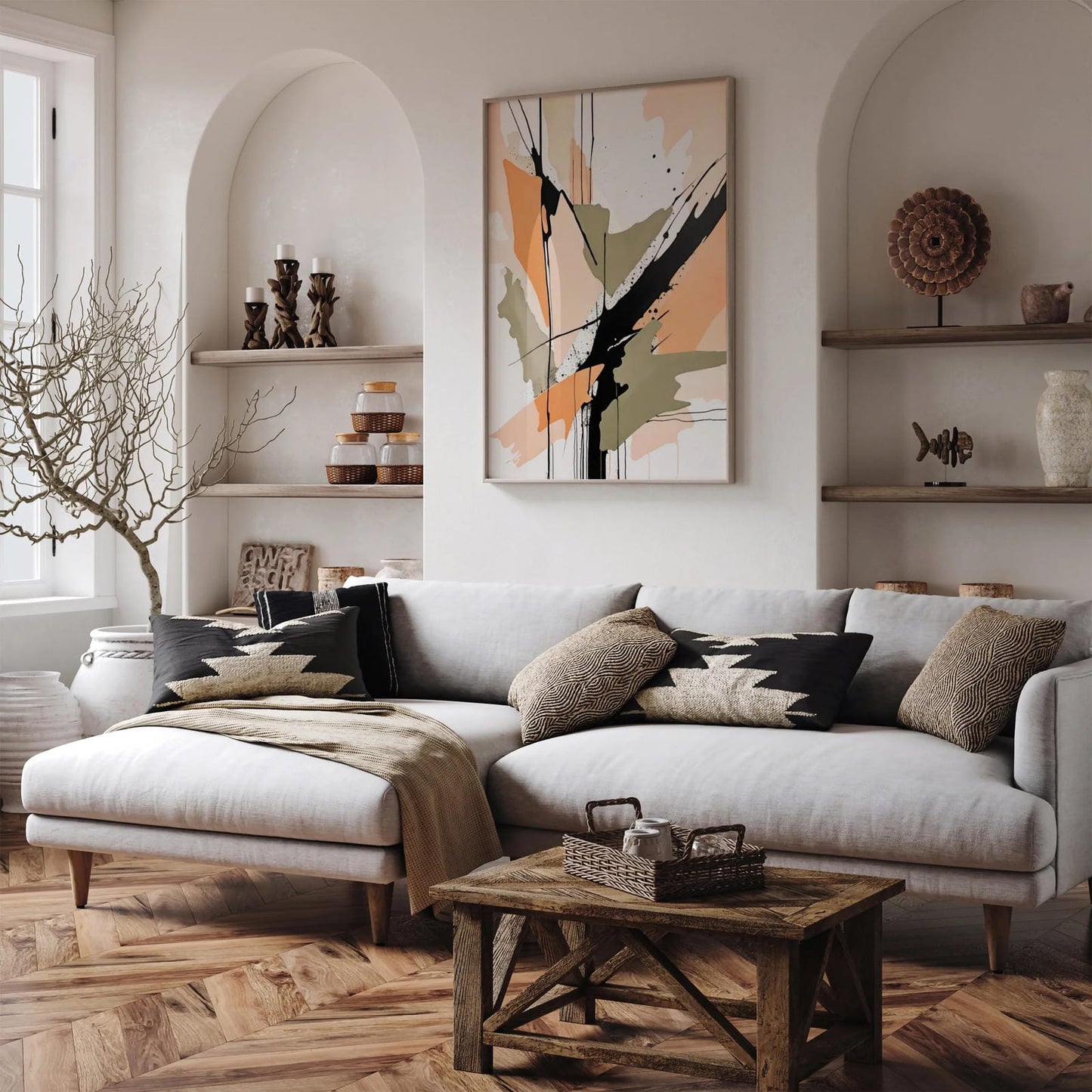 Stunning Abstract Painting for Modern Home Decor