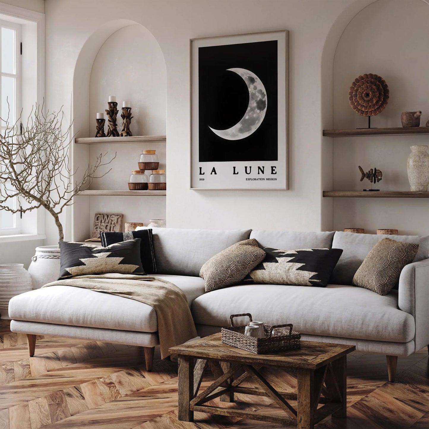 La Lune 1959 Moon Poster