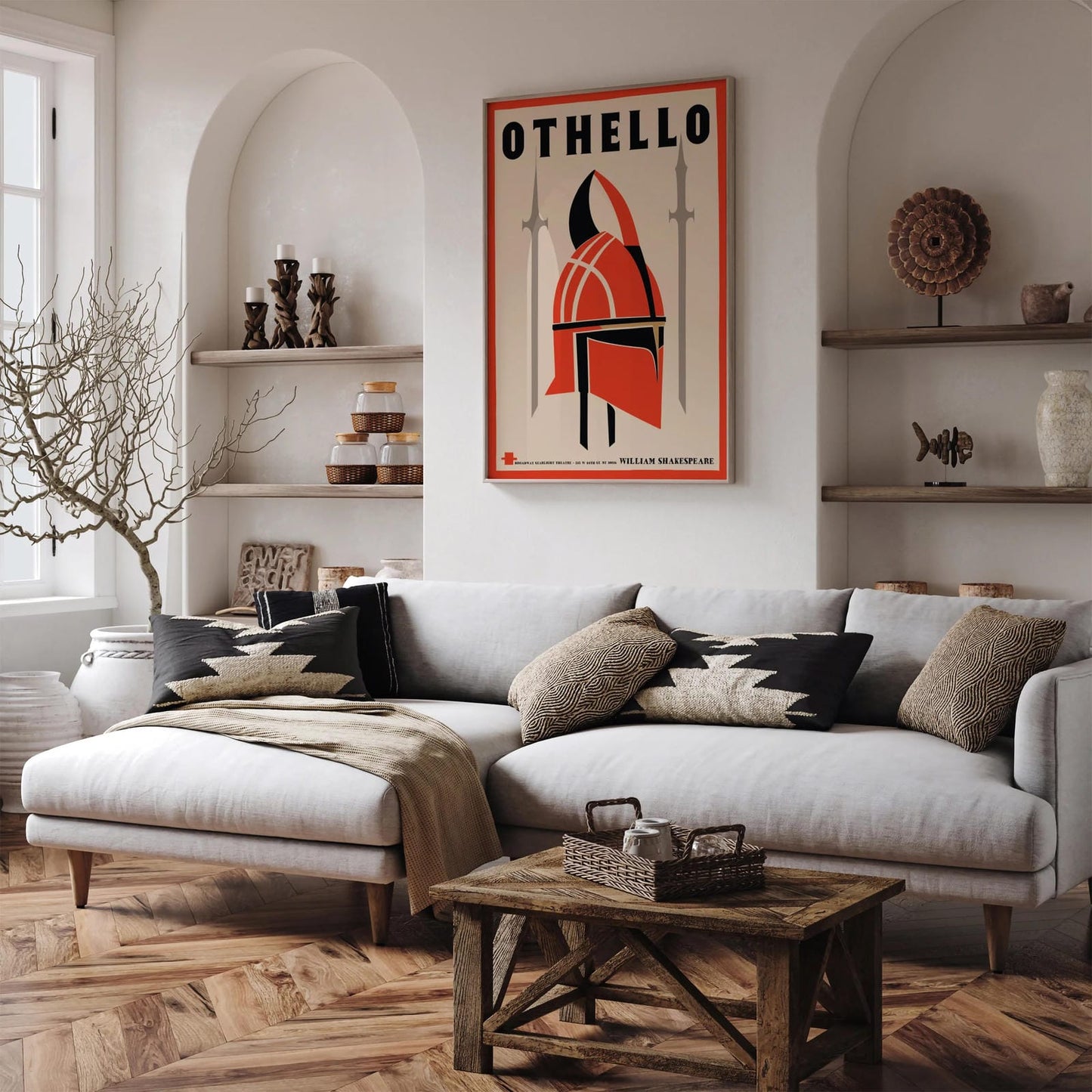 othello - Shakespeare Theater Poster