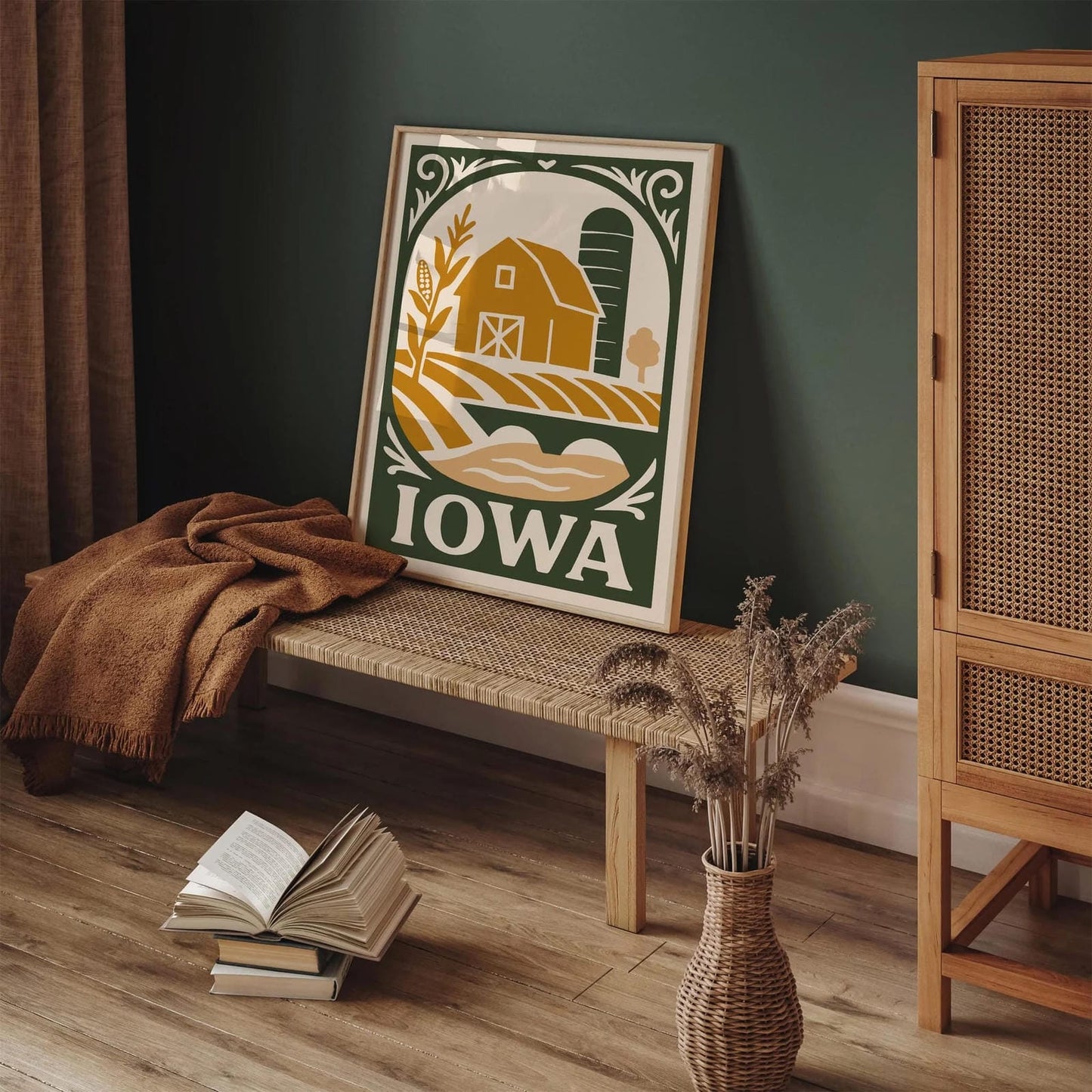 Iowa Travel Poster