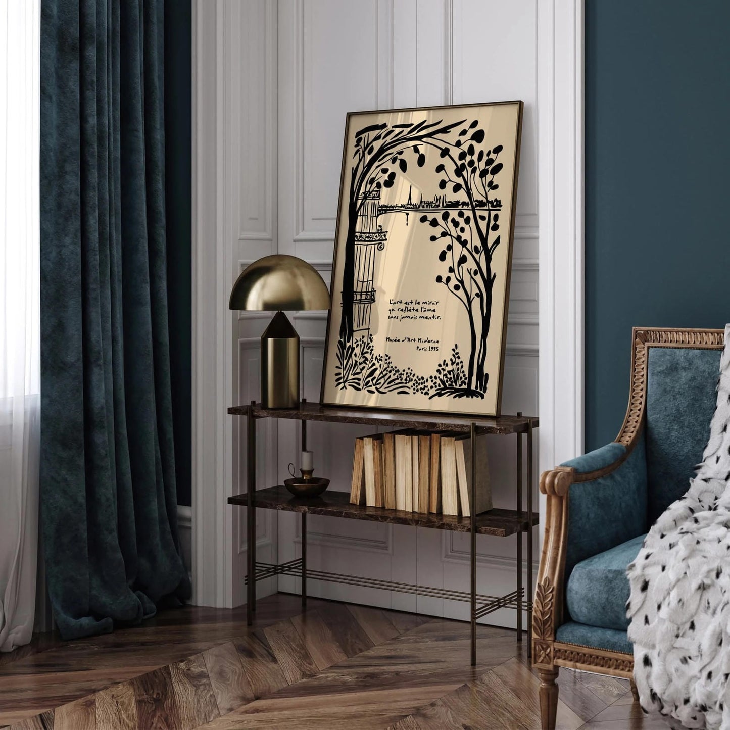 Paris Museum Art Print