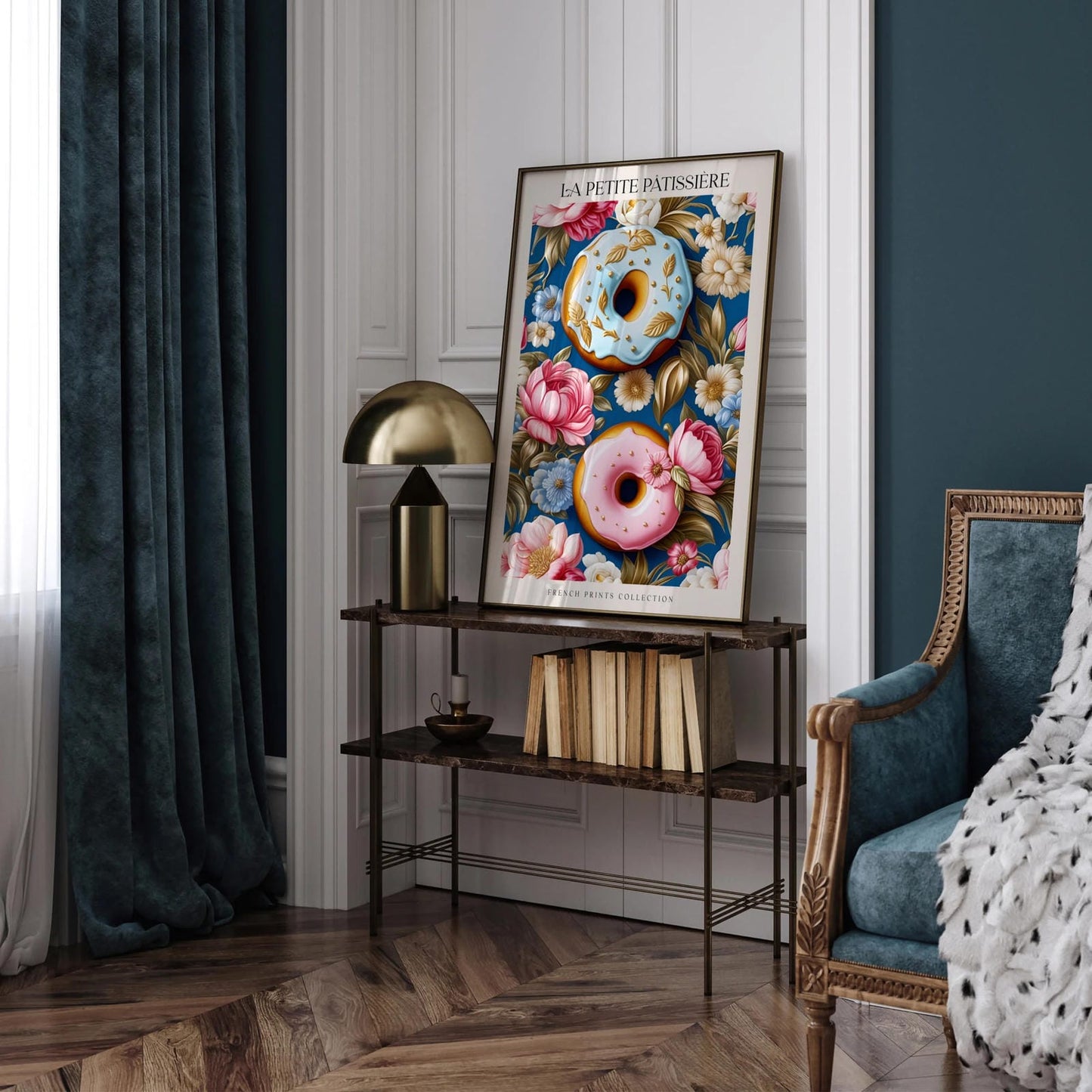 La Petite Pâtissière Wall Hanging - French Bakery Art Print