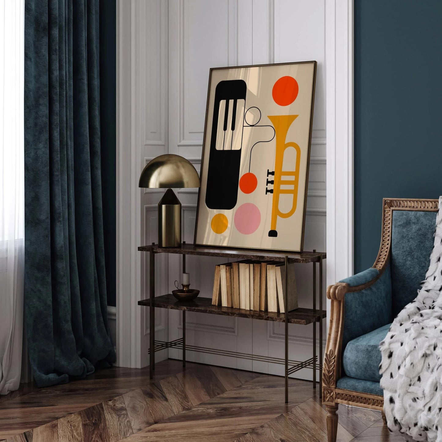 Modern Jazz Art Print - Music Poster 2025