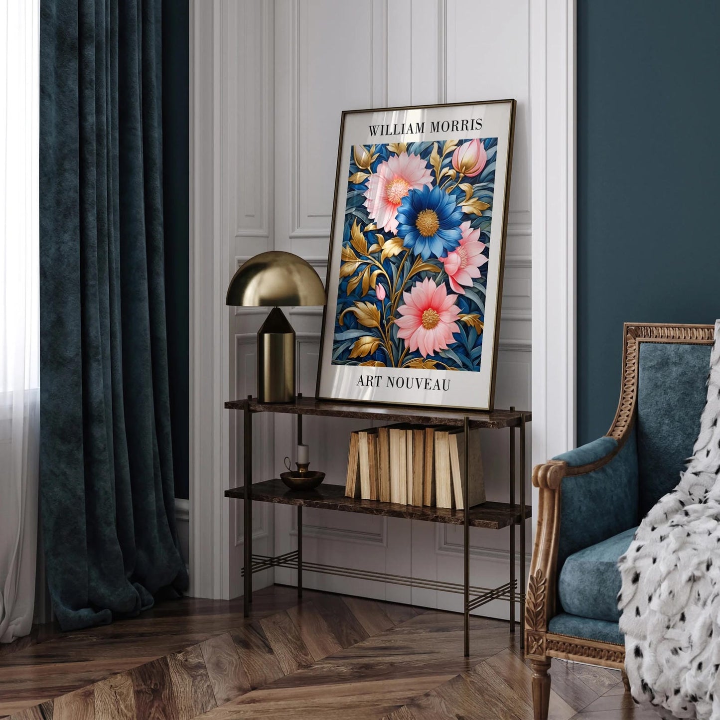 Artisanal Flair: William Morris Wall Poster
