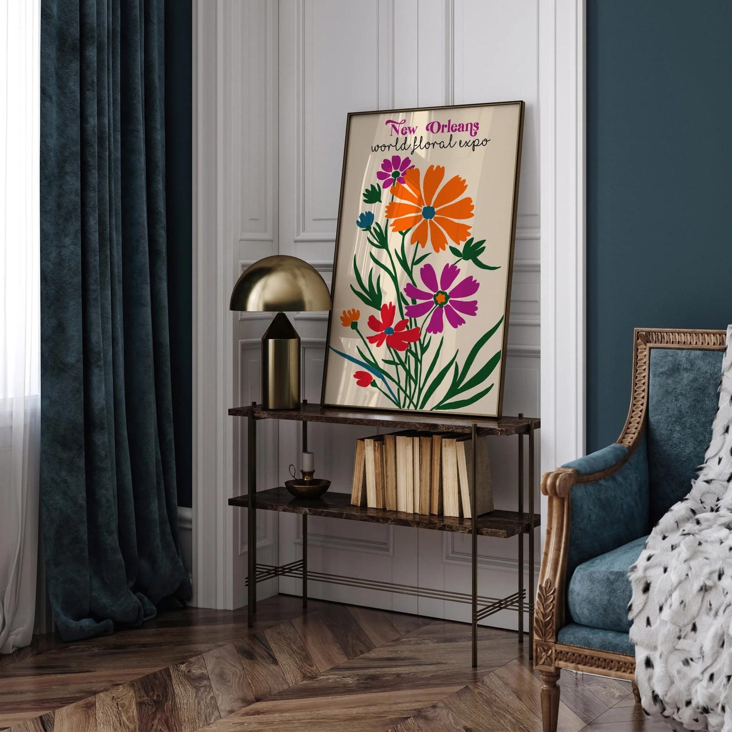 New Orleans World Floral Expo Poster