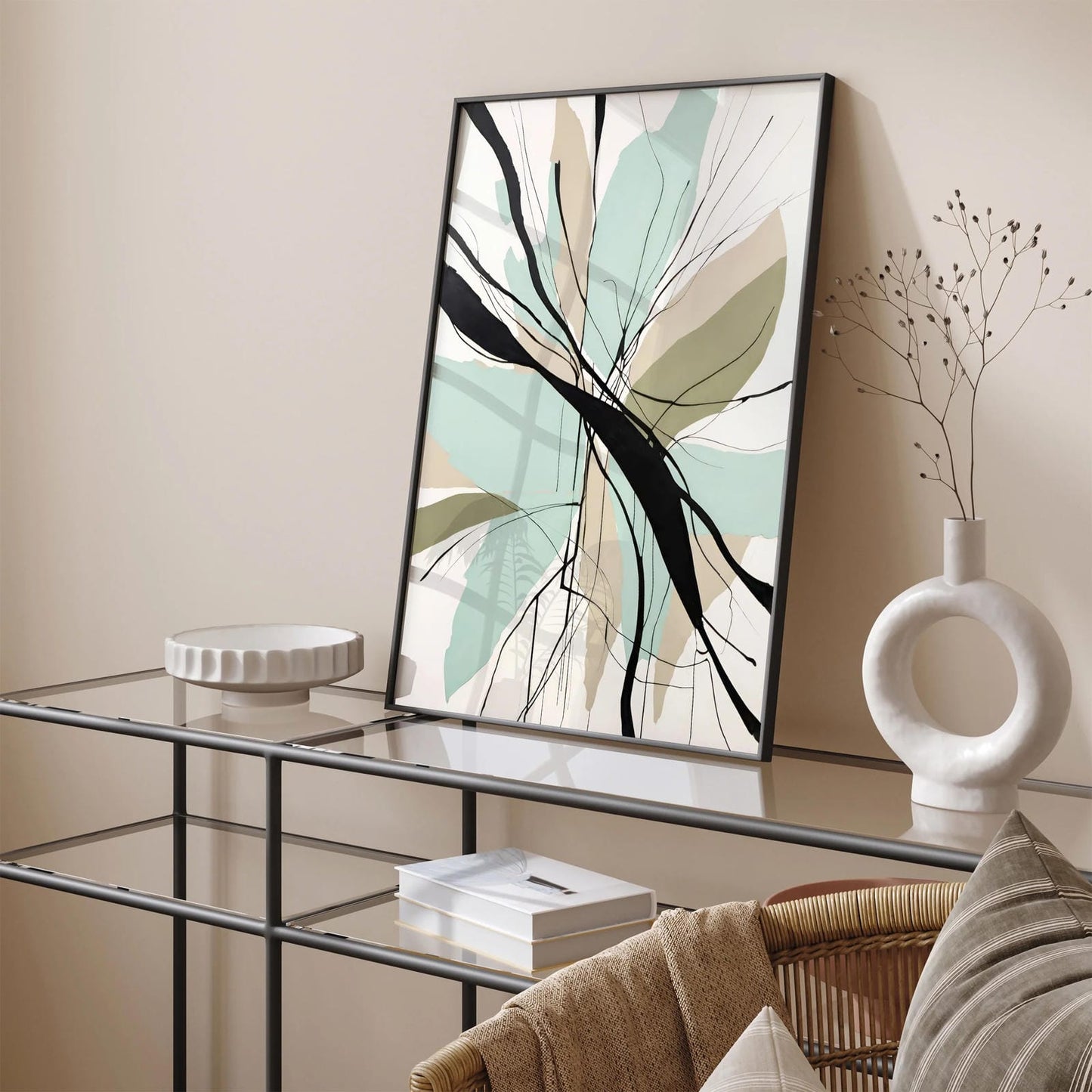 Modern Abstract Art Print for Home & Office Decor