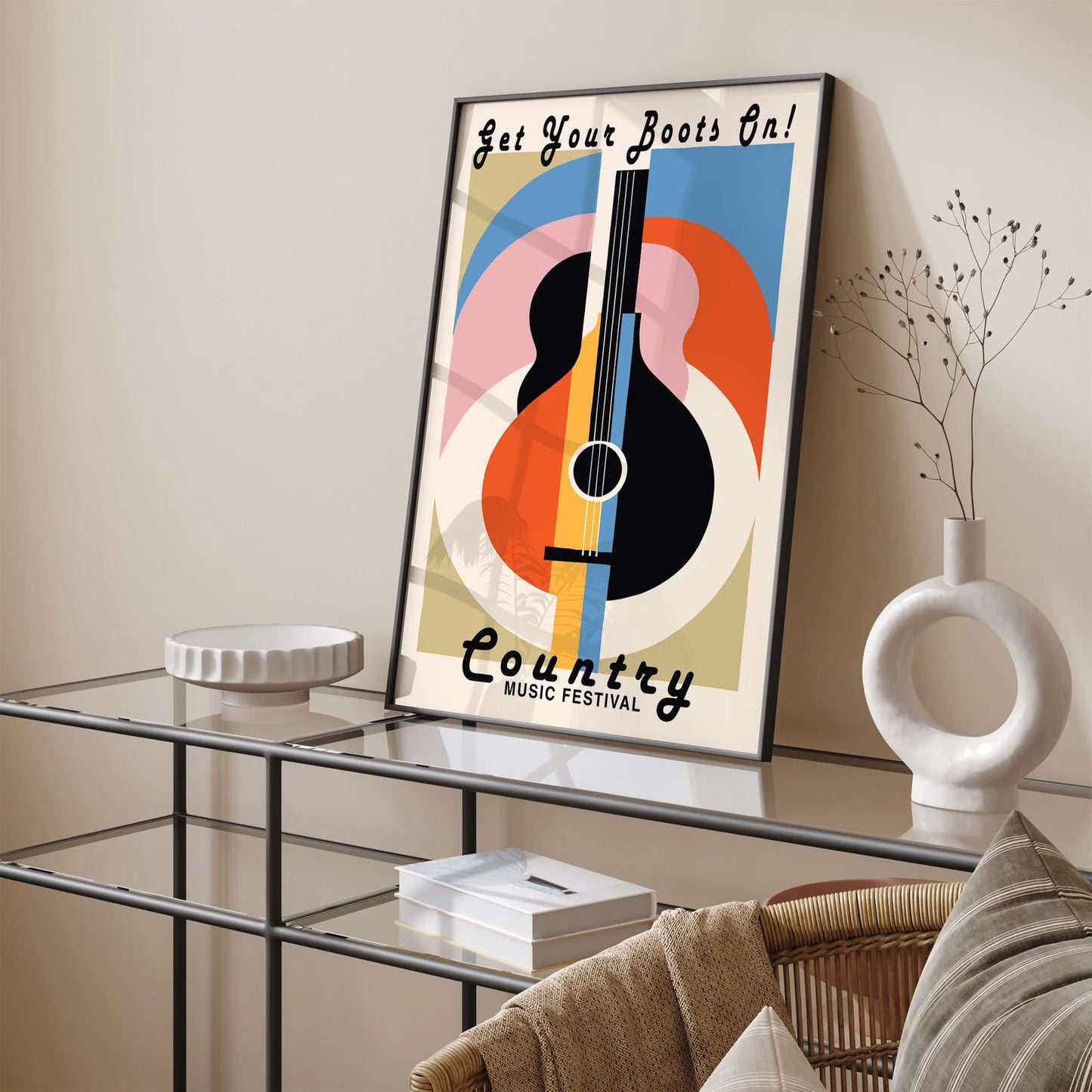 Country Music Festival Poster