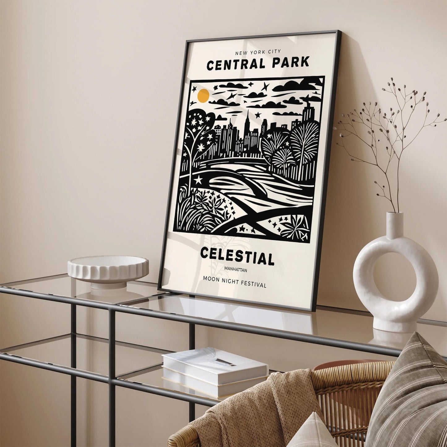 NYC Moon Night Festival Poster