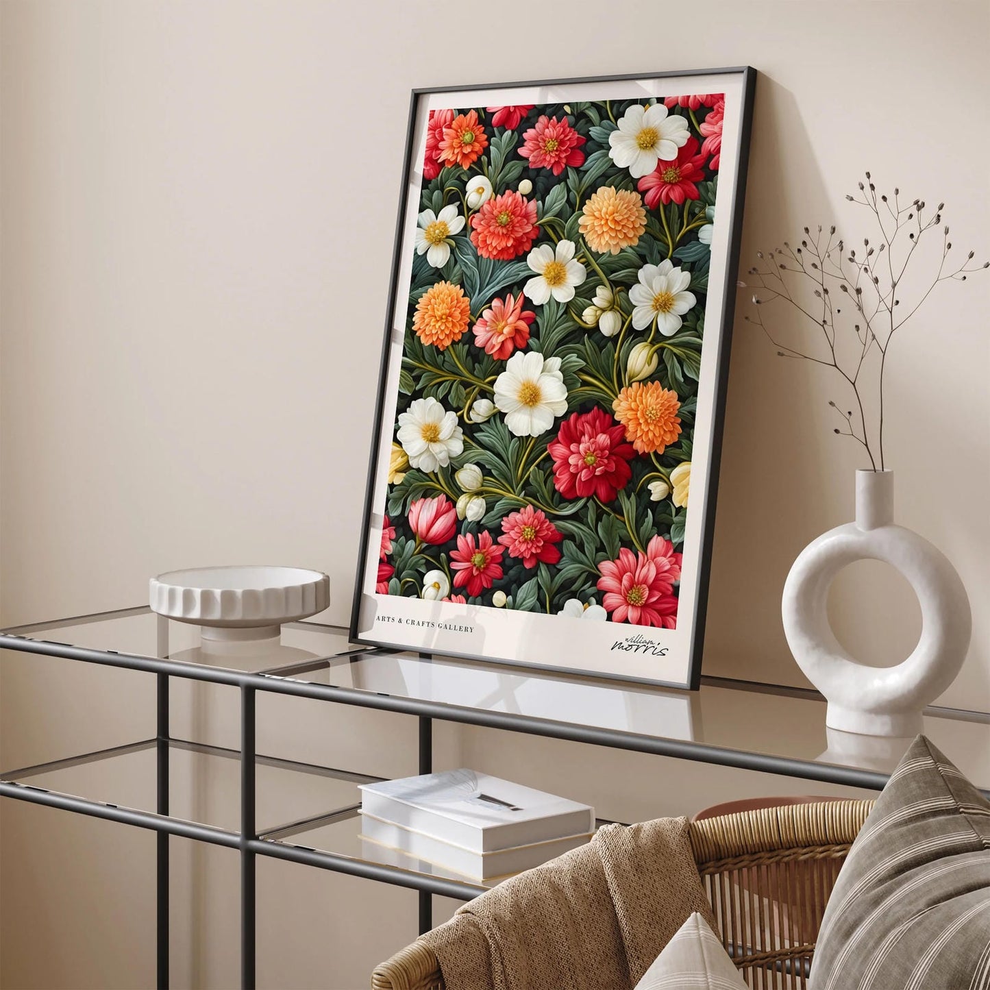 Floral Art Nouveau Morris Wall Art