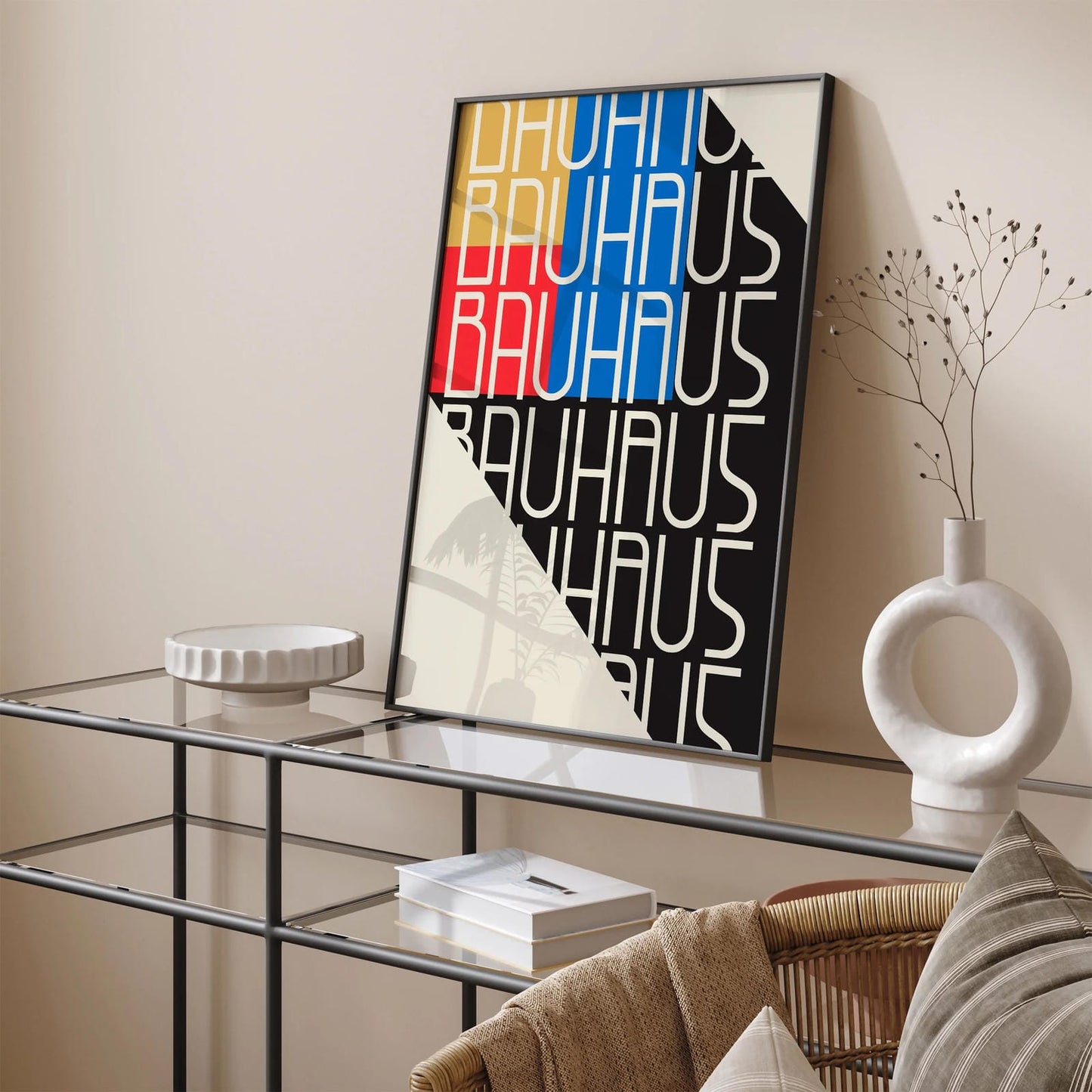 Modern Minimalist Bauhaus Art Print