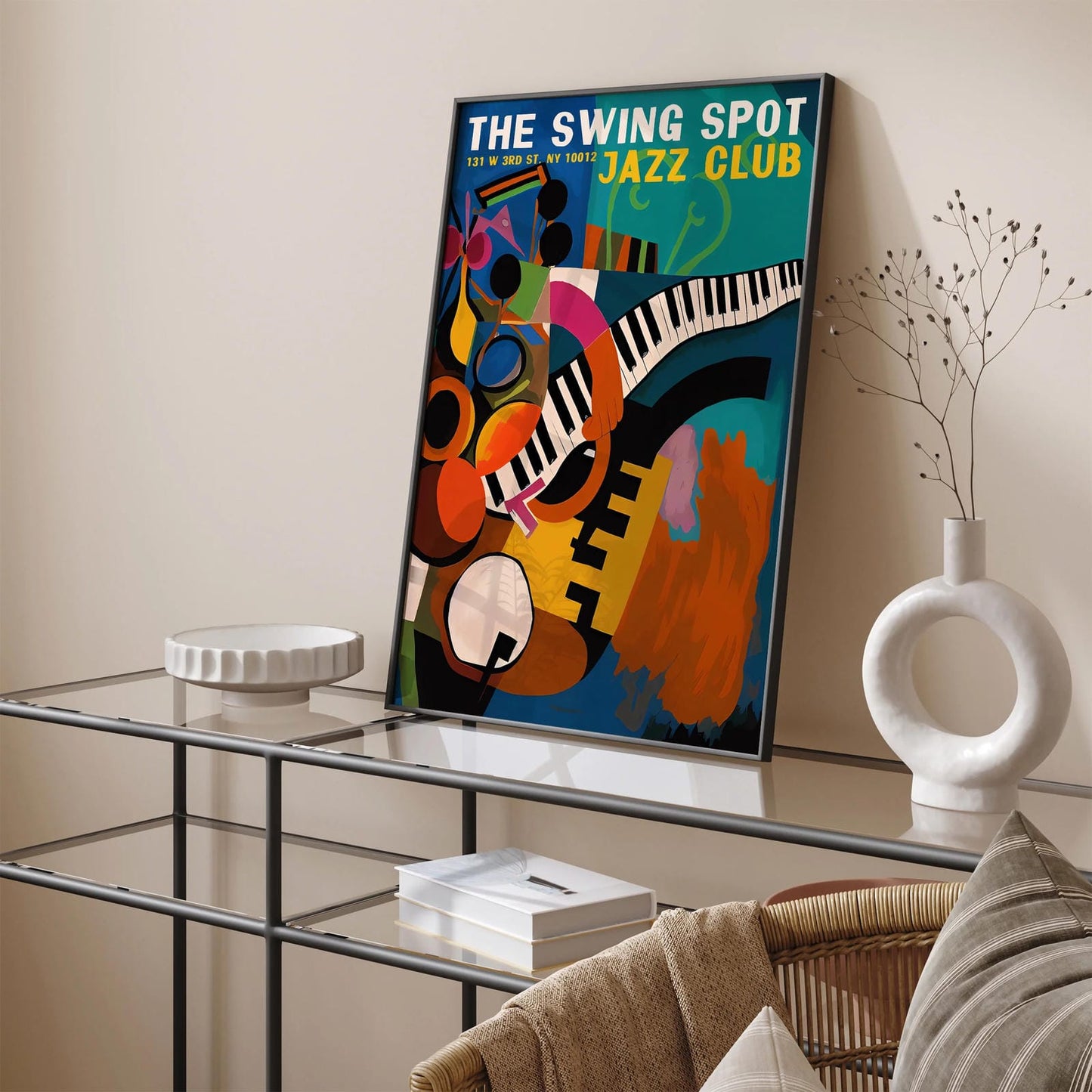 The Swing Spot - NYC Jazz Club Poster