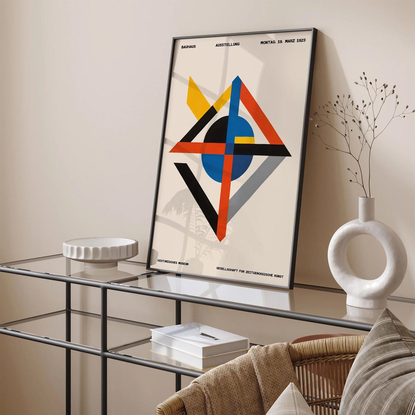 Bauhaus Exhibition Museum Poster