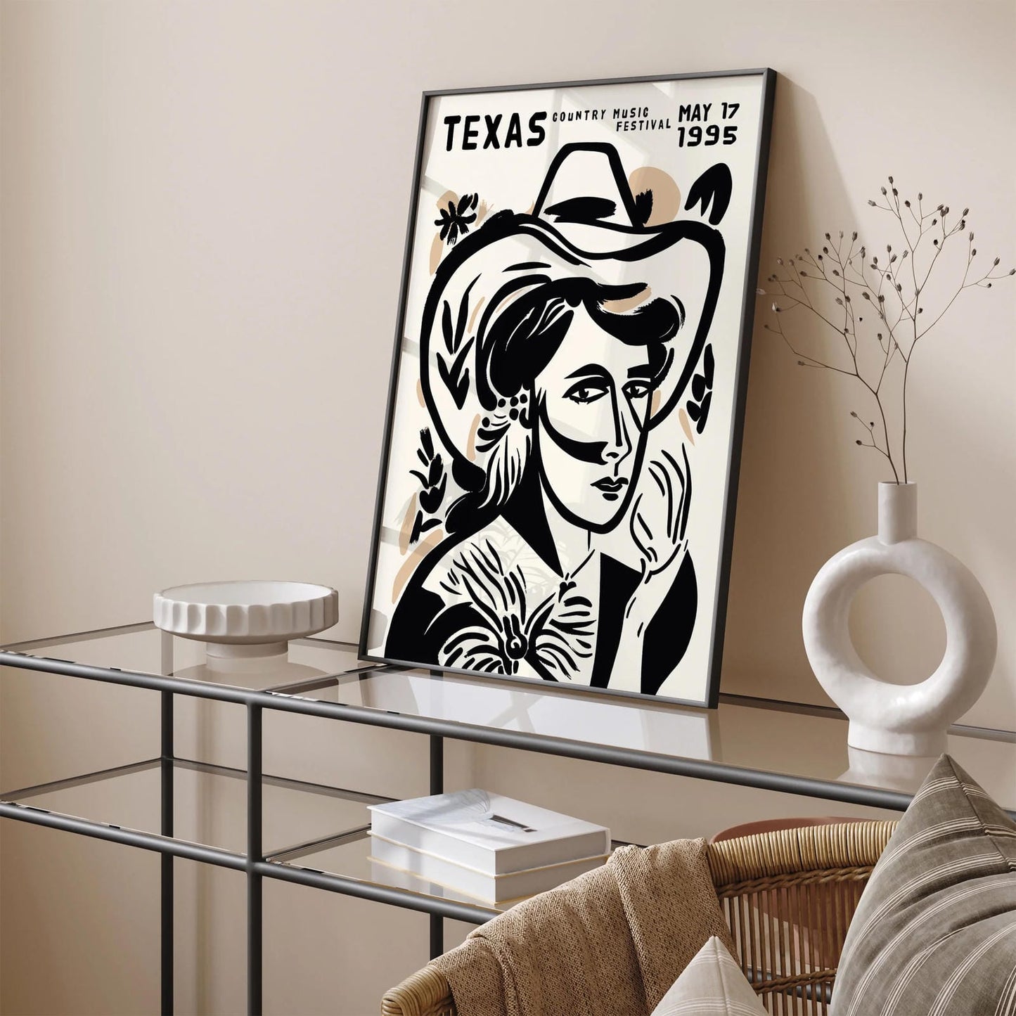 Texas Country Music Festival Poster