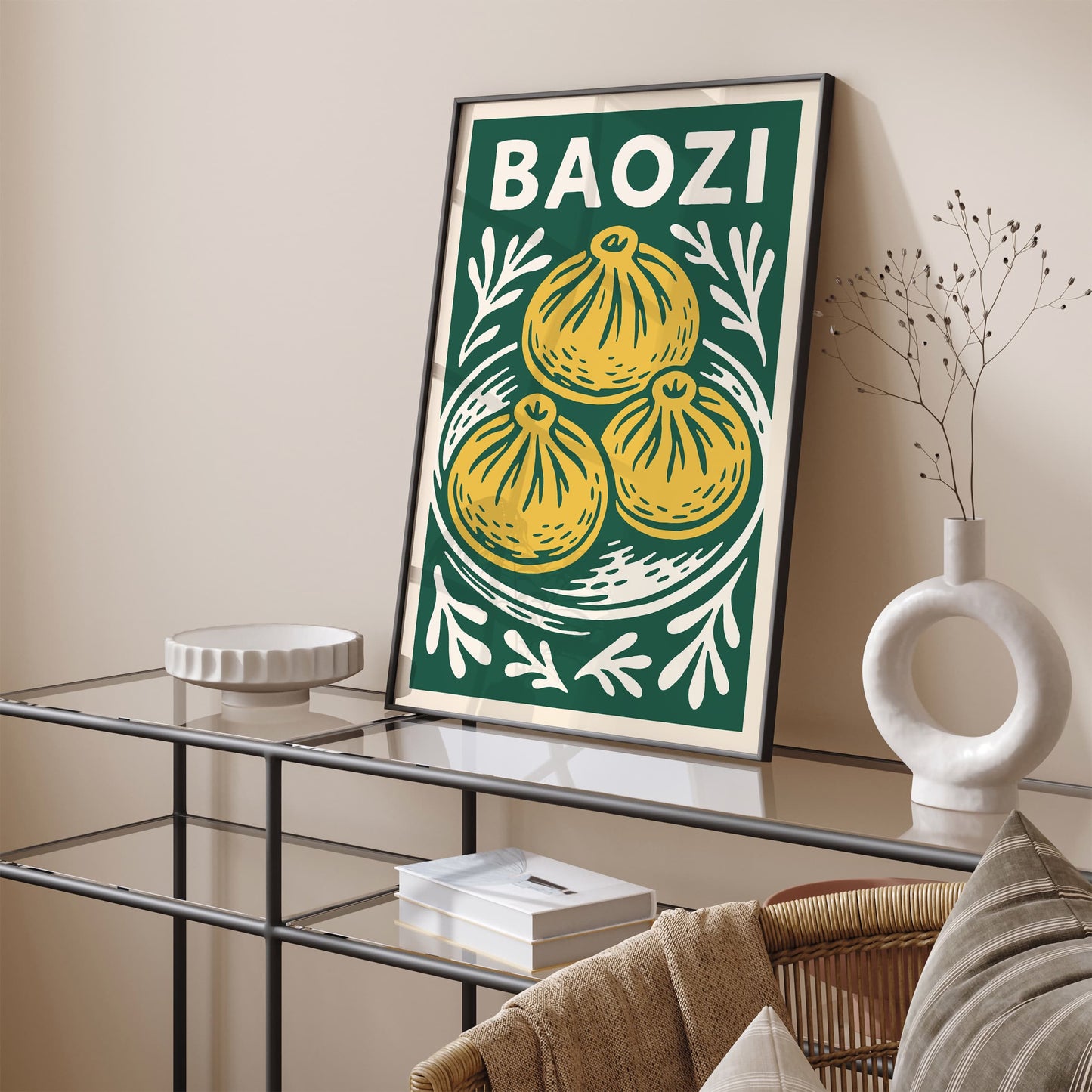 Baozi - Asian Food Wall Art Print
