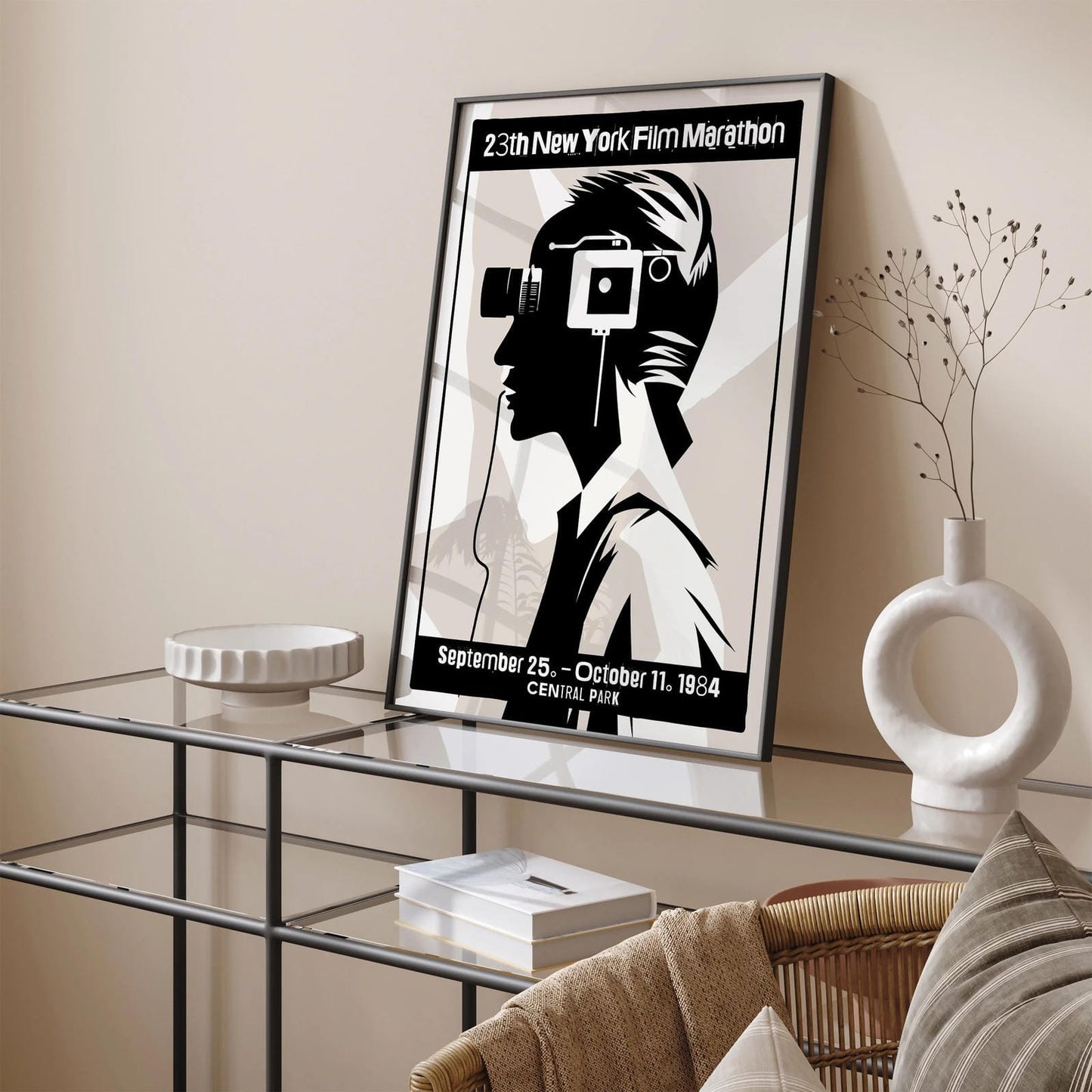 New York City Film Marathon Art Print
