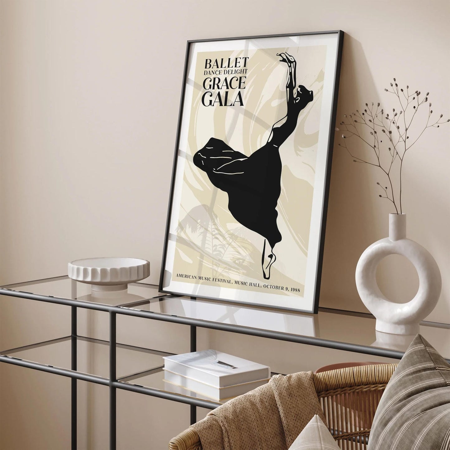 Ballet Gala Elegant Poster 2025
