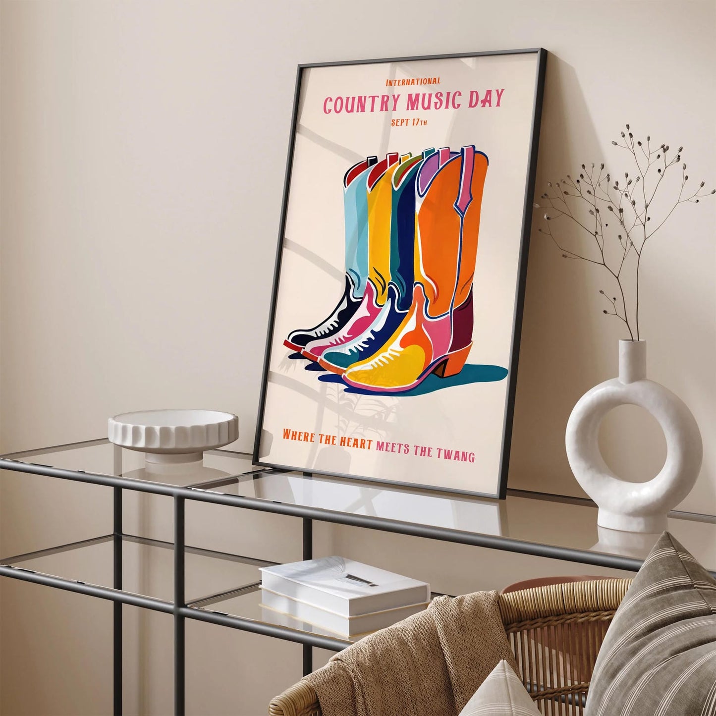 International Country Music Day Poster
