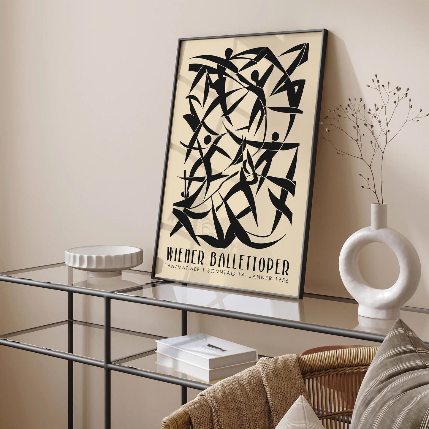 Wiener Ballettoper Vintage Poster