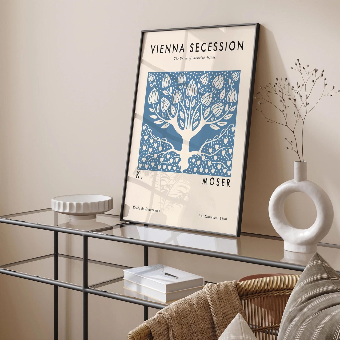 1890 Vienna Secession Exhibition Poster Print