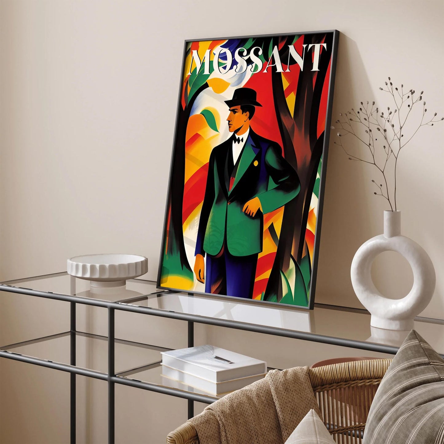 Mossant - French Fashion Poster