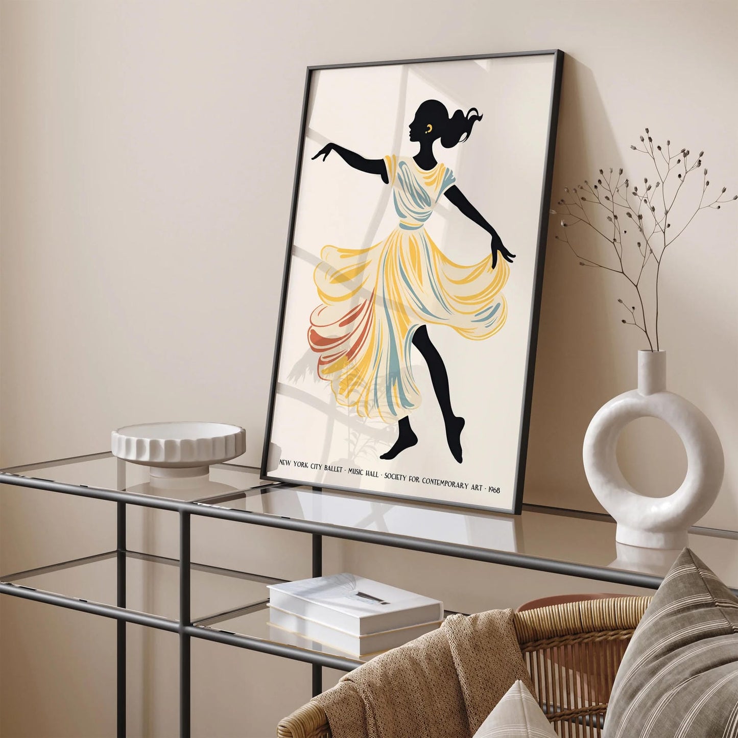 NYC Ballet 1968 Wall Art Print