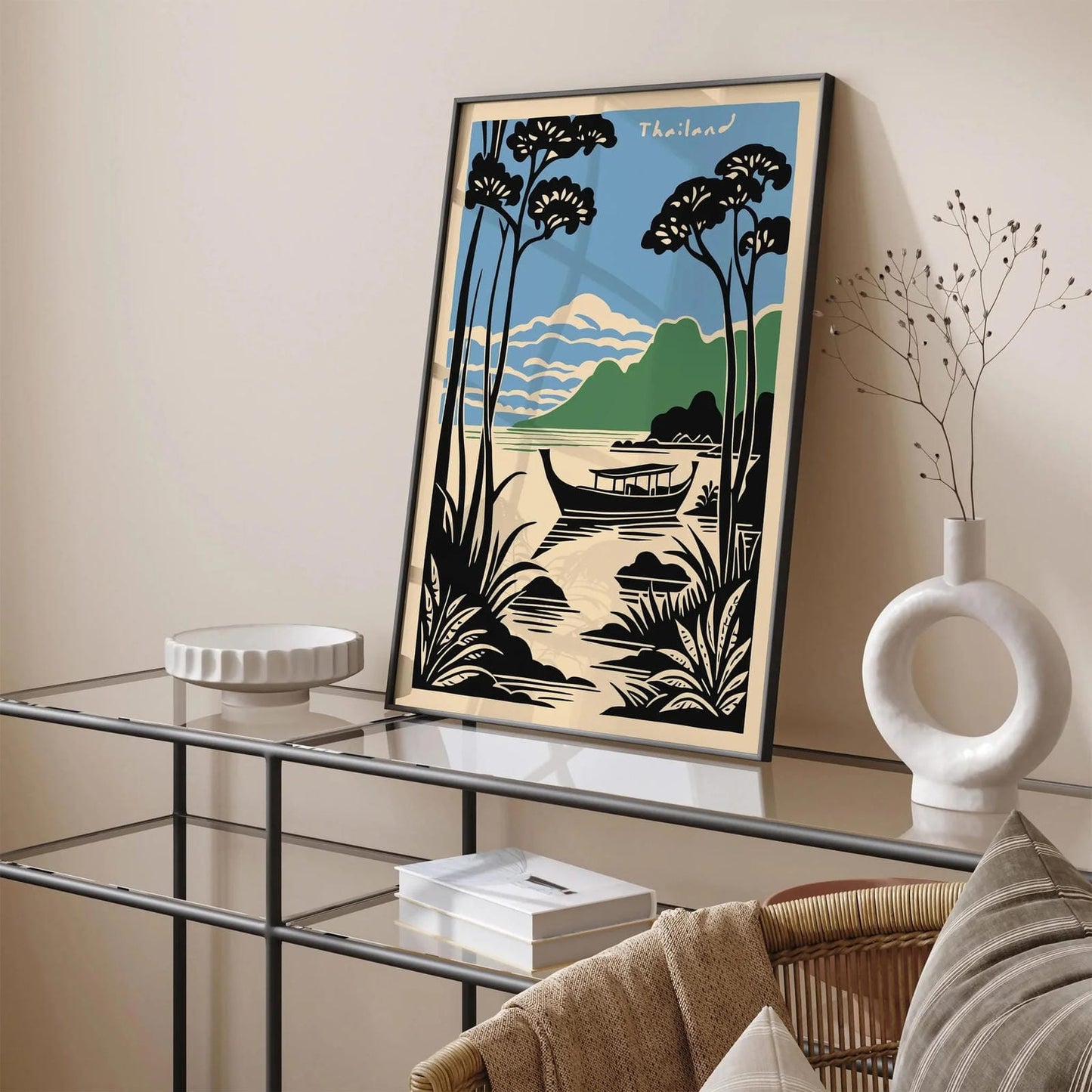 Thailand Travel Print – Scenic Wall Art