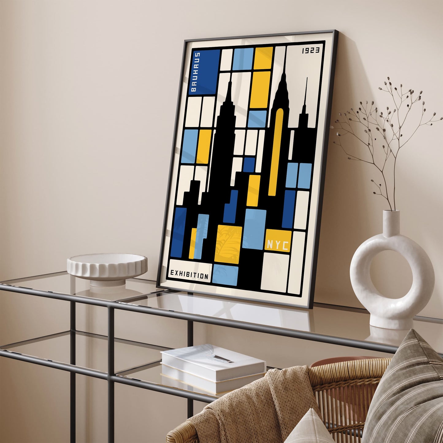 Bauhaus NYC Exhibition Art Print