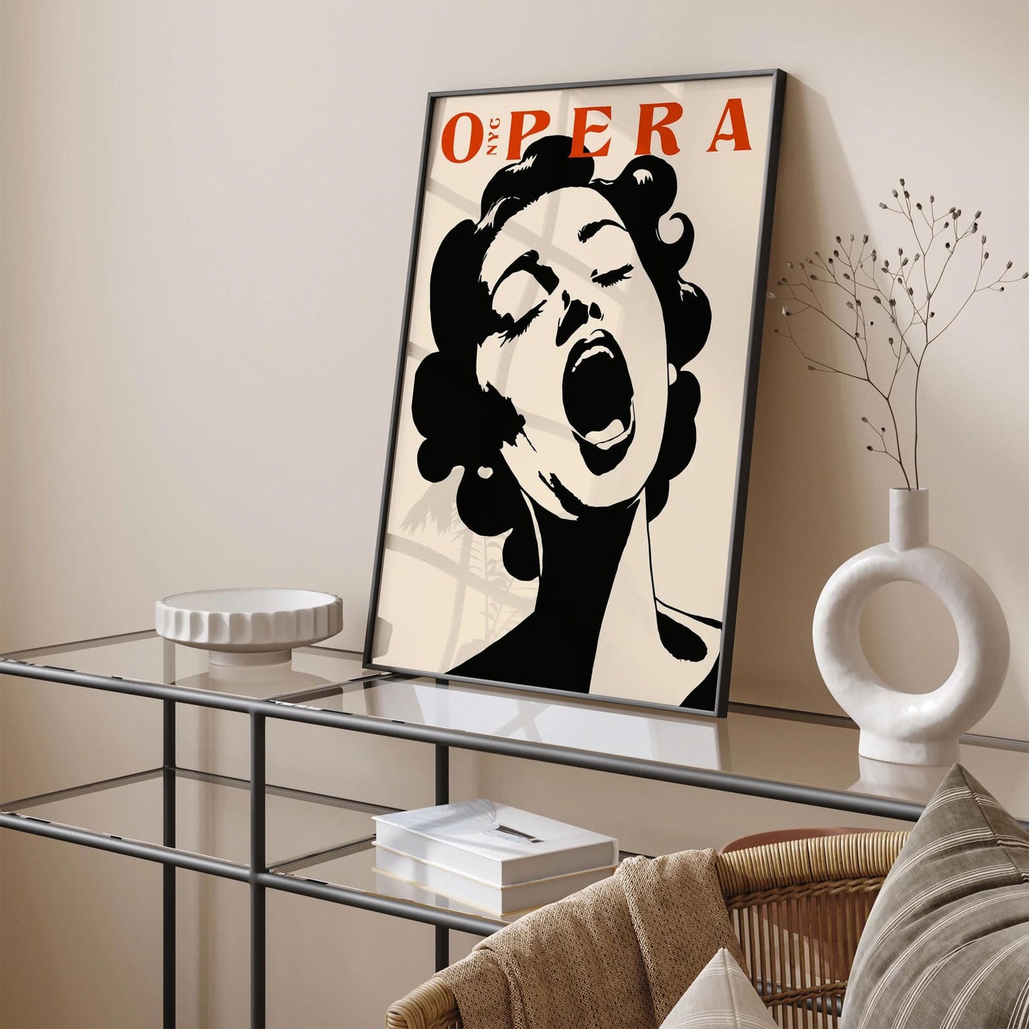 New York City Opera Music Art Print 2024