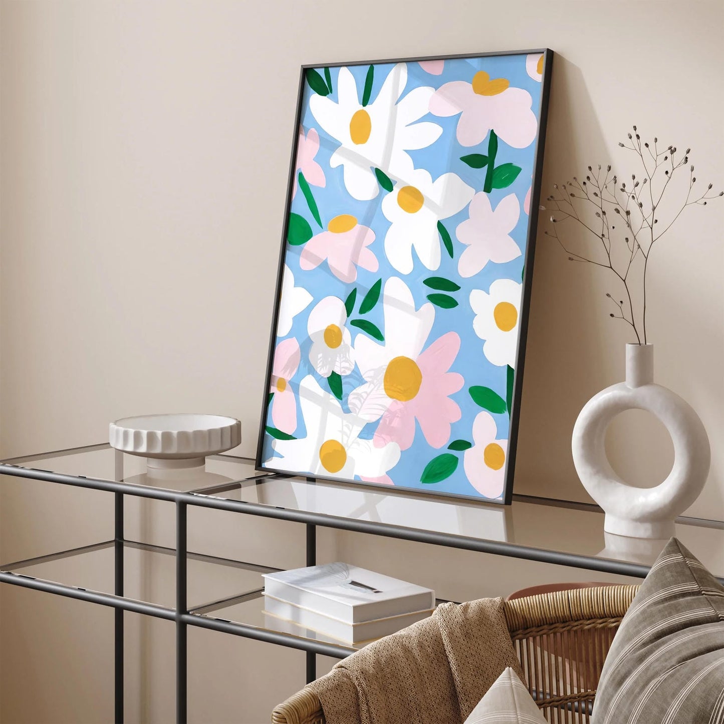 Summer Flowers - Painting Edition Art Print 2024