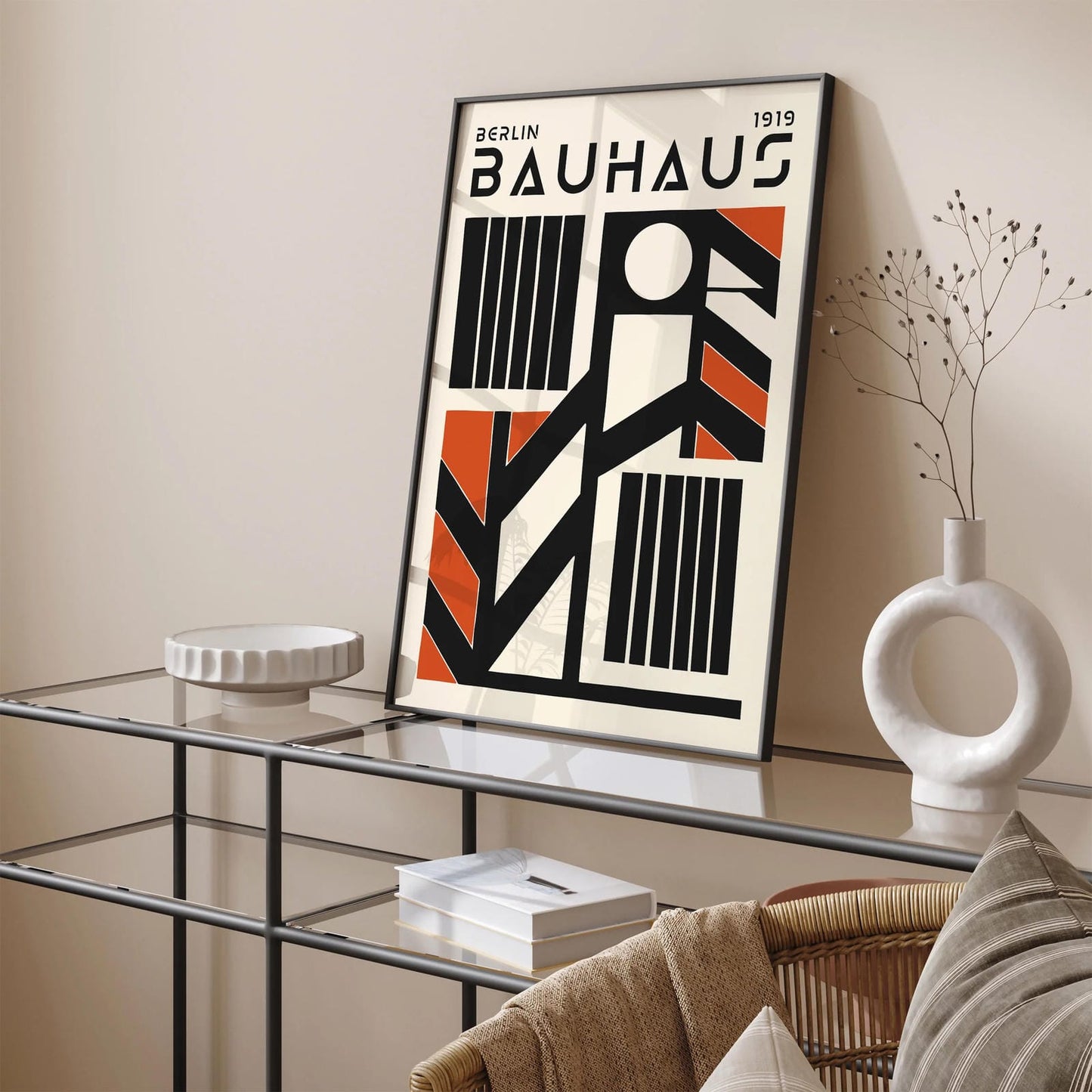Berlin Bauhaus 1919 Office Decor Art Print