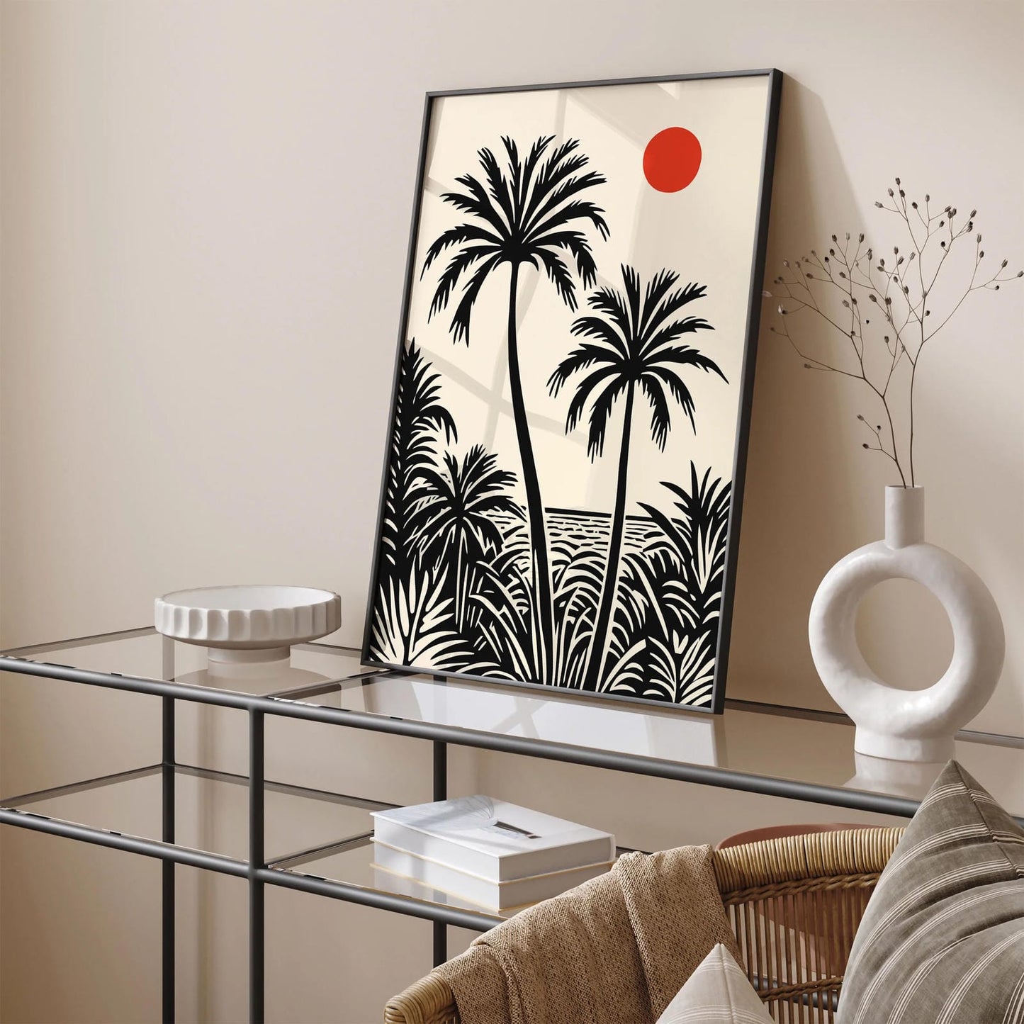 Miami Minimalist Landscape Art Print