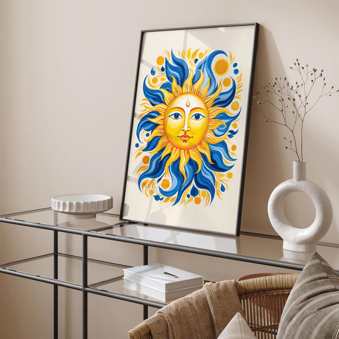 Sunny Wall Art Poster 2024