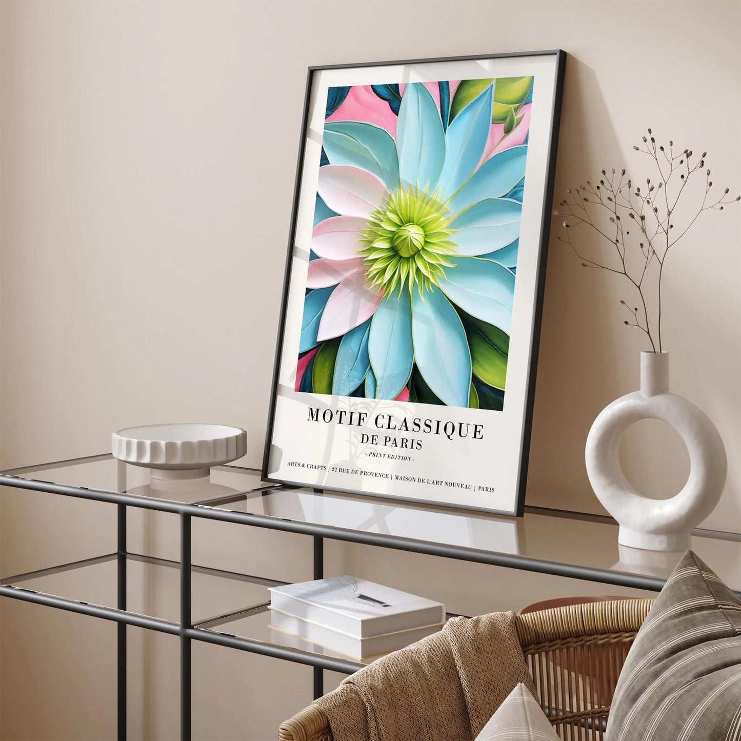 Sophisticated Décor: Motif Classique Poster