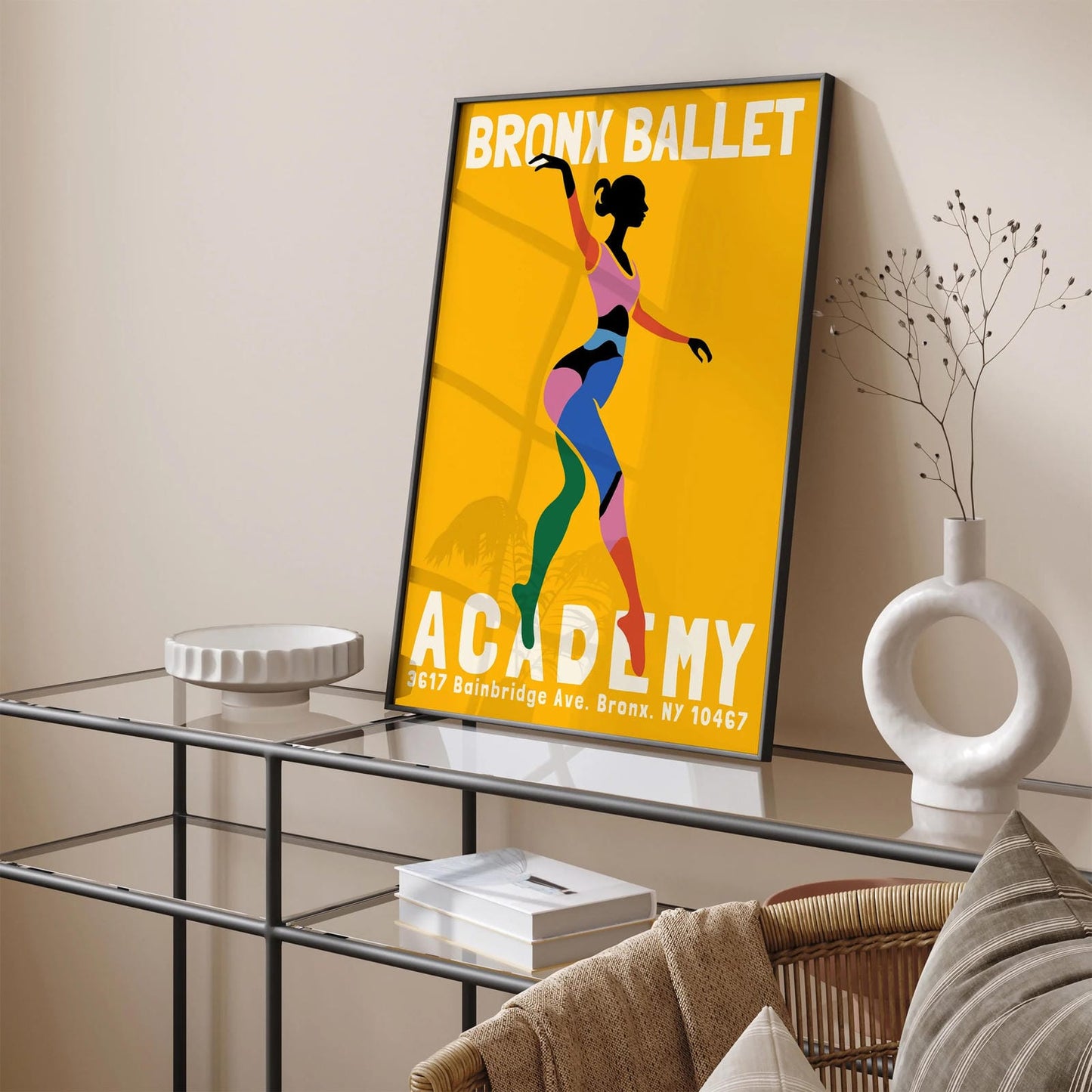 Bronx Ballet NYC Ballerina Poster
