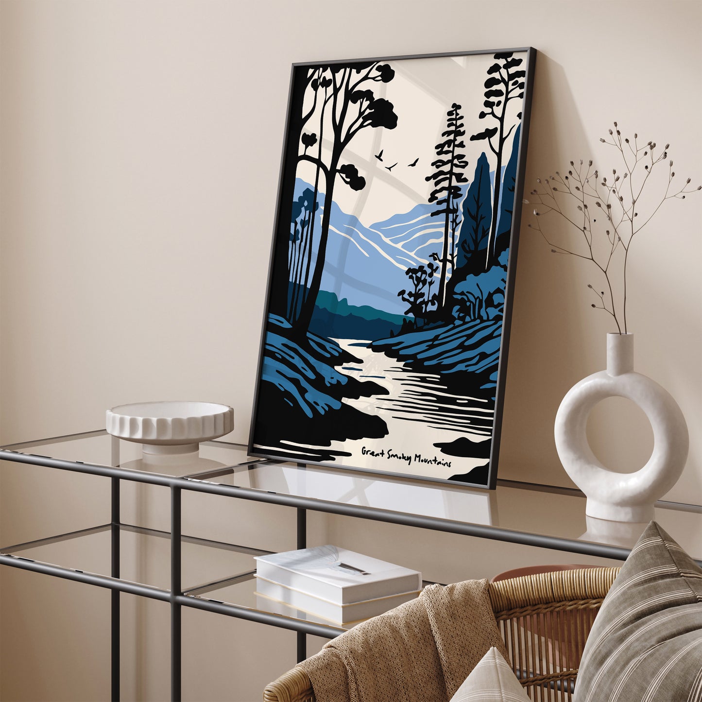 Great Smoky Mountains Travel Poster