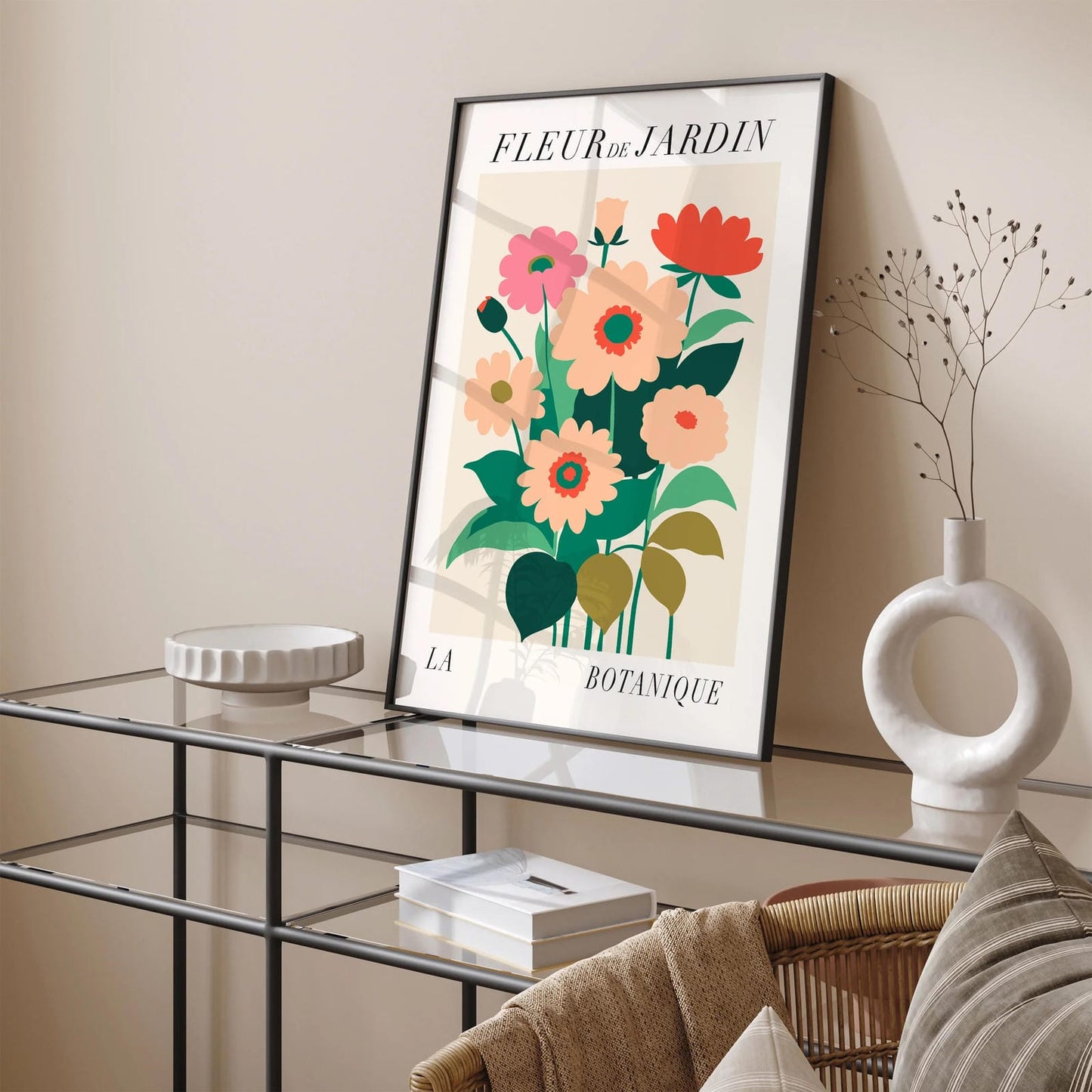 French Style Floral Art Print