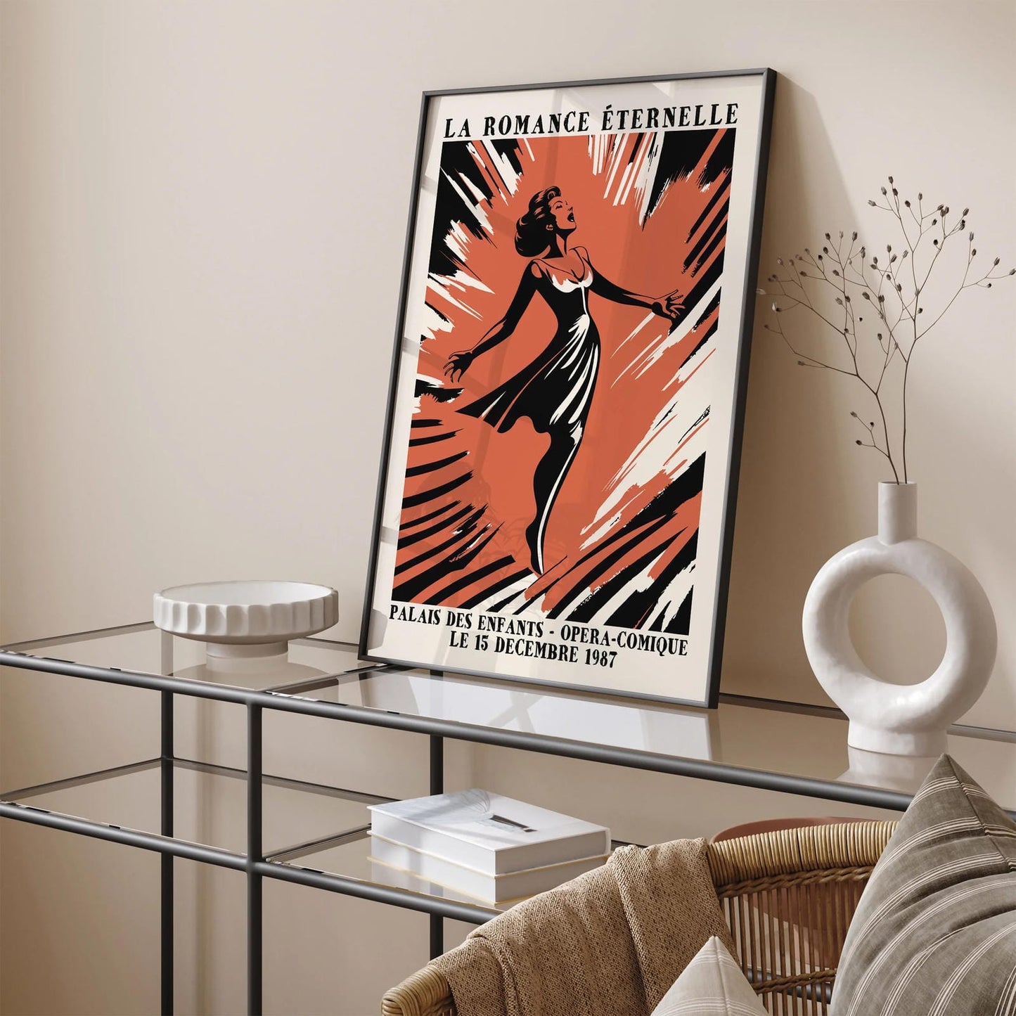 French Opera Vintage Poster Print