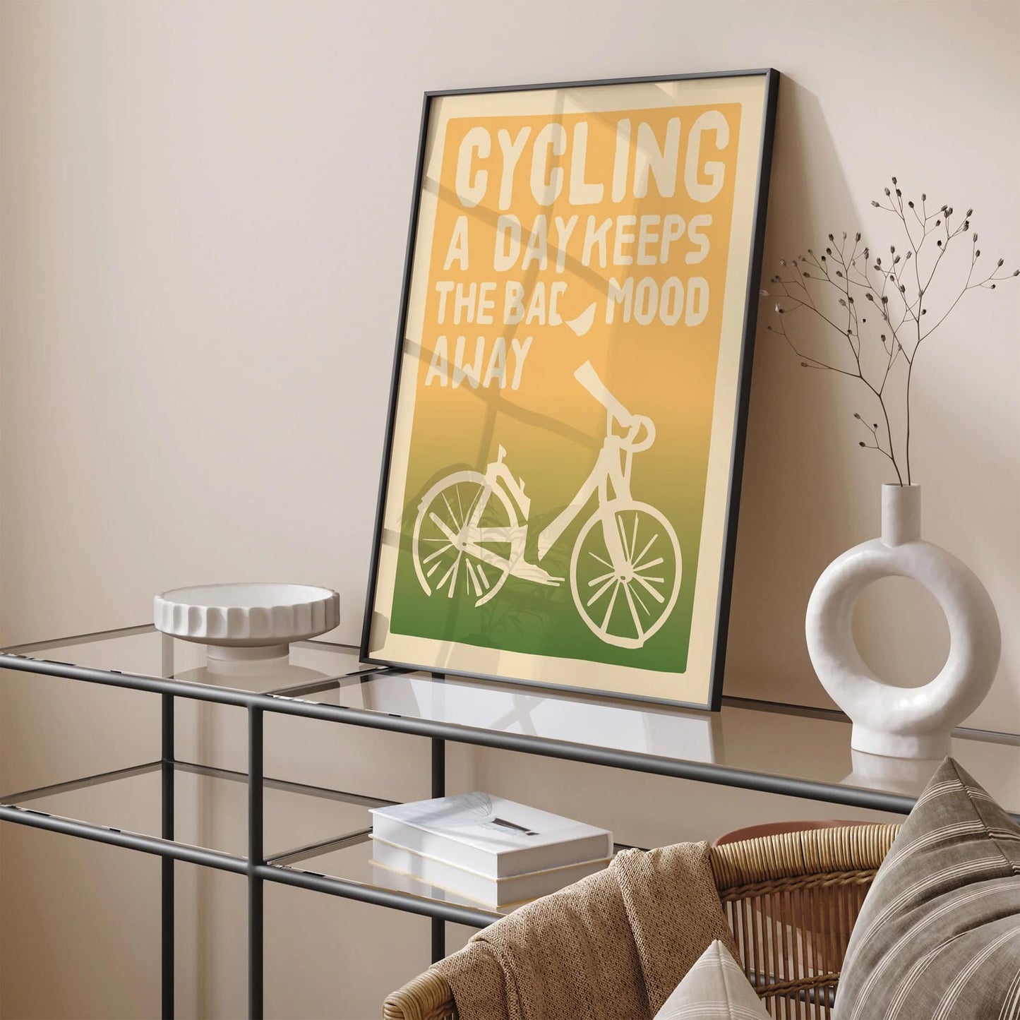 Motivational Cycling Poster