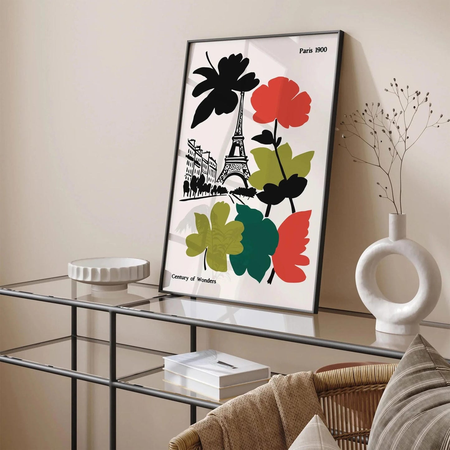 Century of Wonders Paris 1900 Exhibtion Print