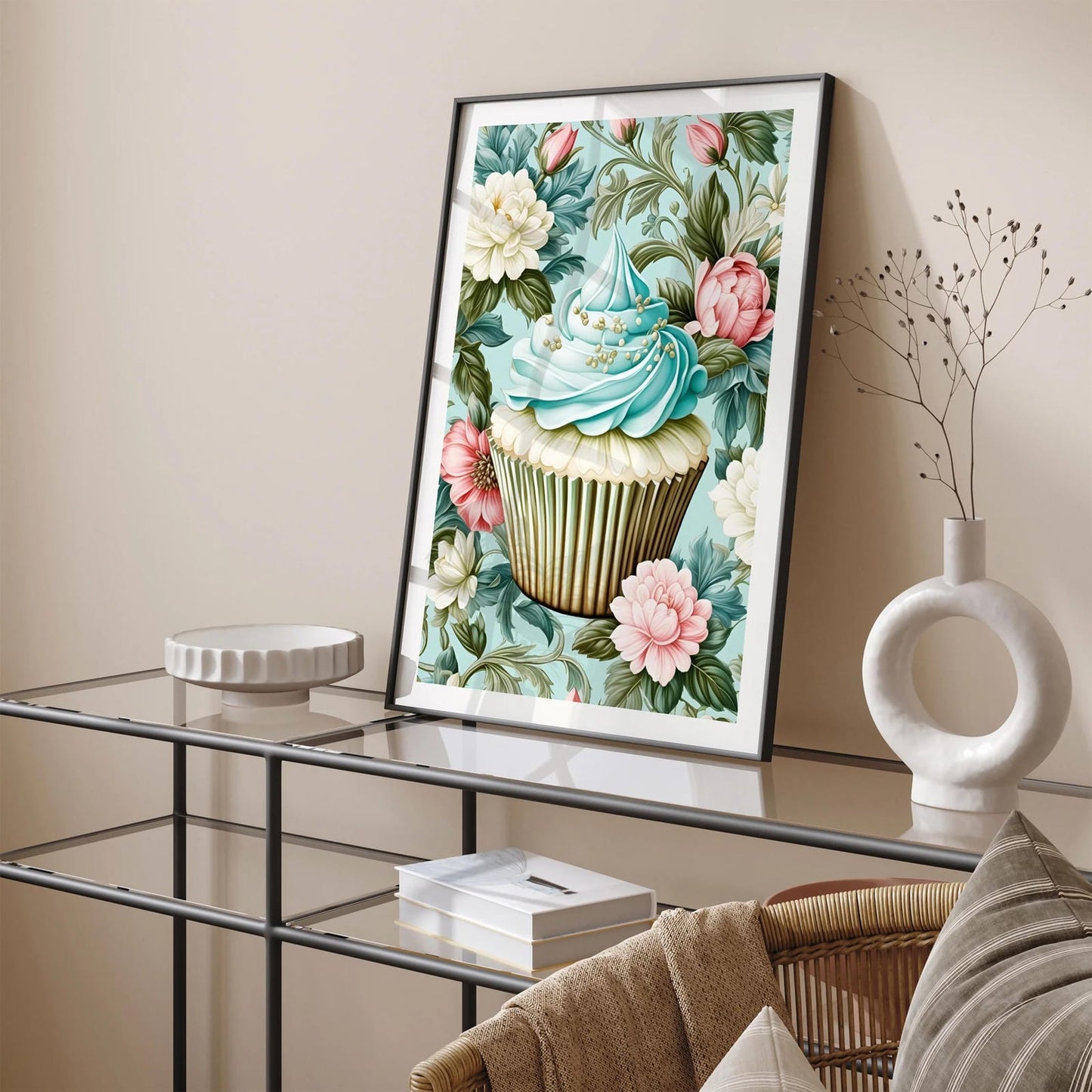Whimsical Wall Decor for Bakery
