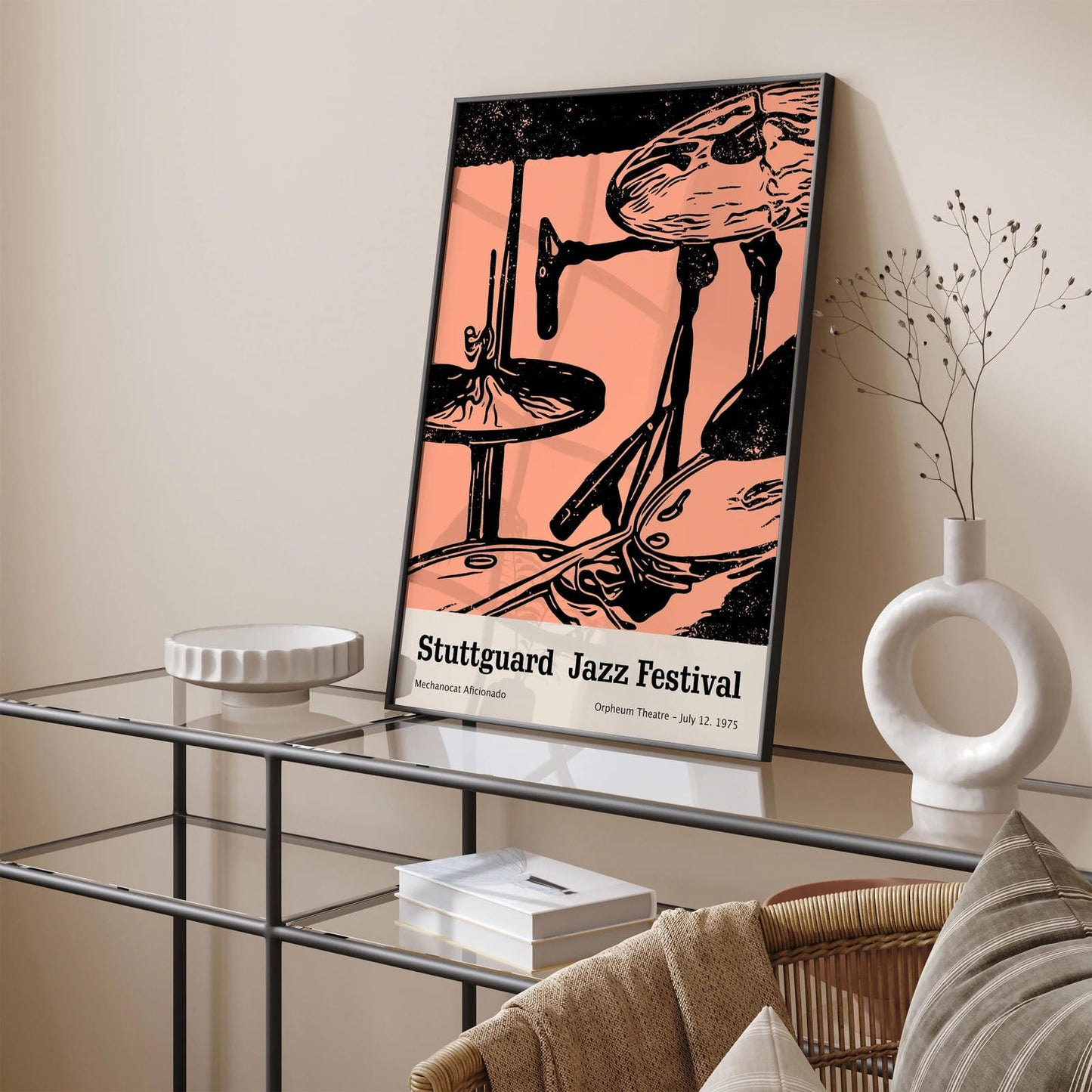Stuttguard Jazz Festival 1975 Poster