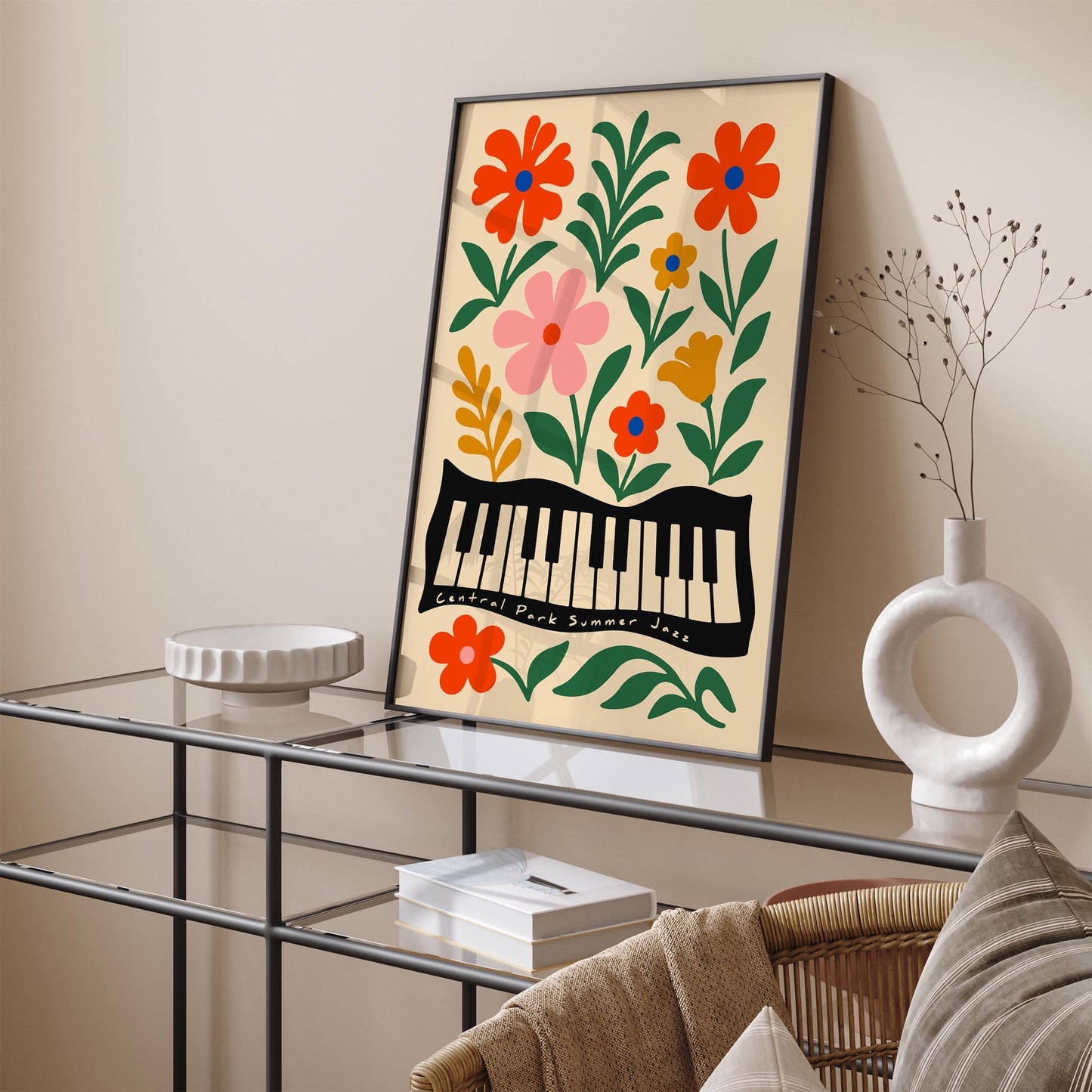 Central Park Summer Jazz Festival Poster