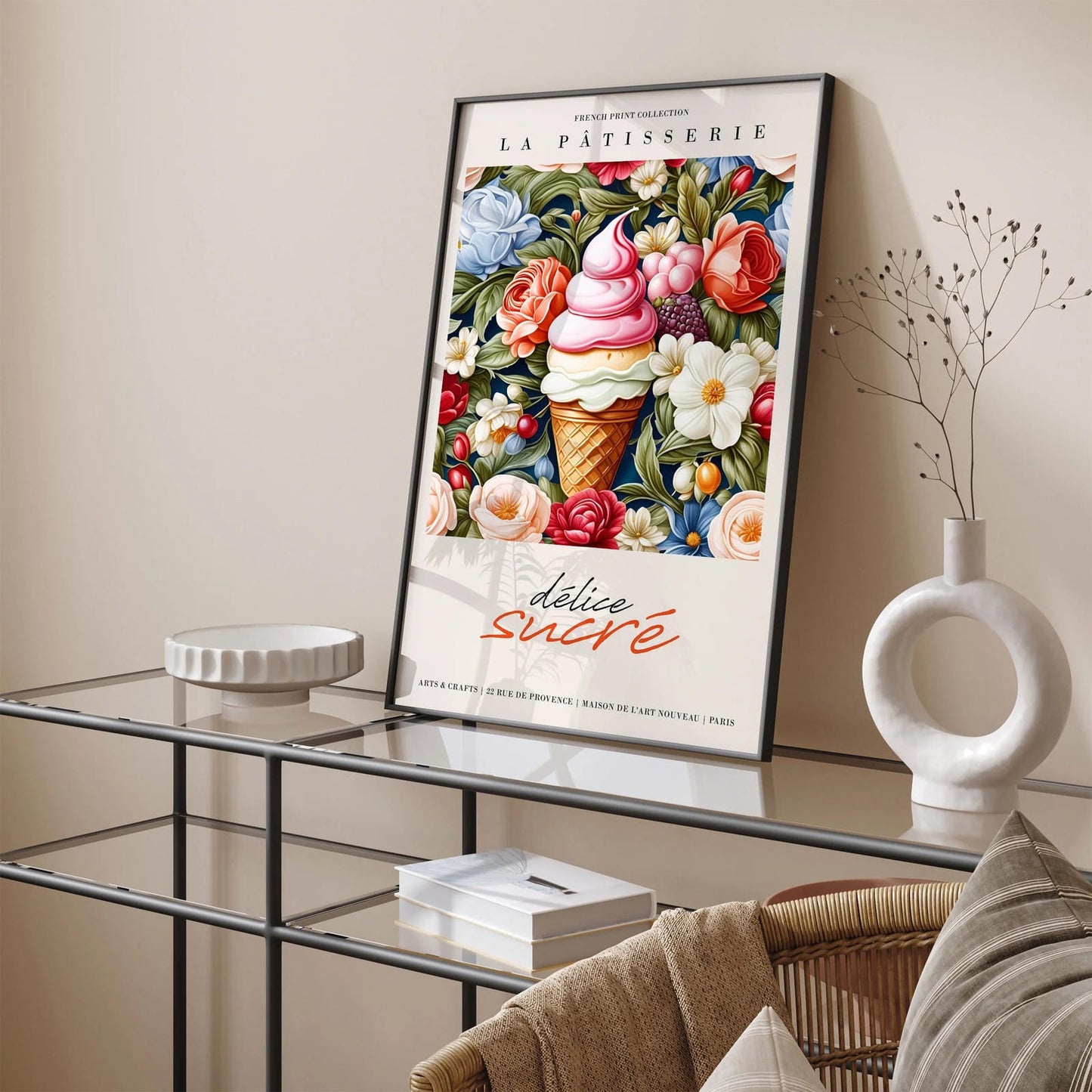 Patisserie Treasures French Bakery Wall Art