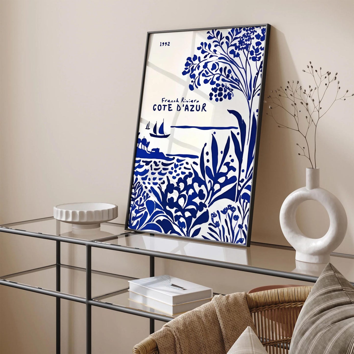 Cote d Azur France Travel Poster