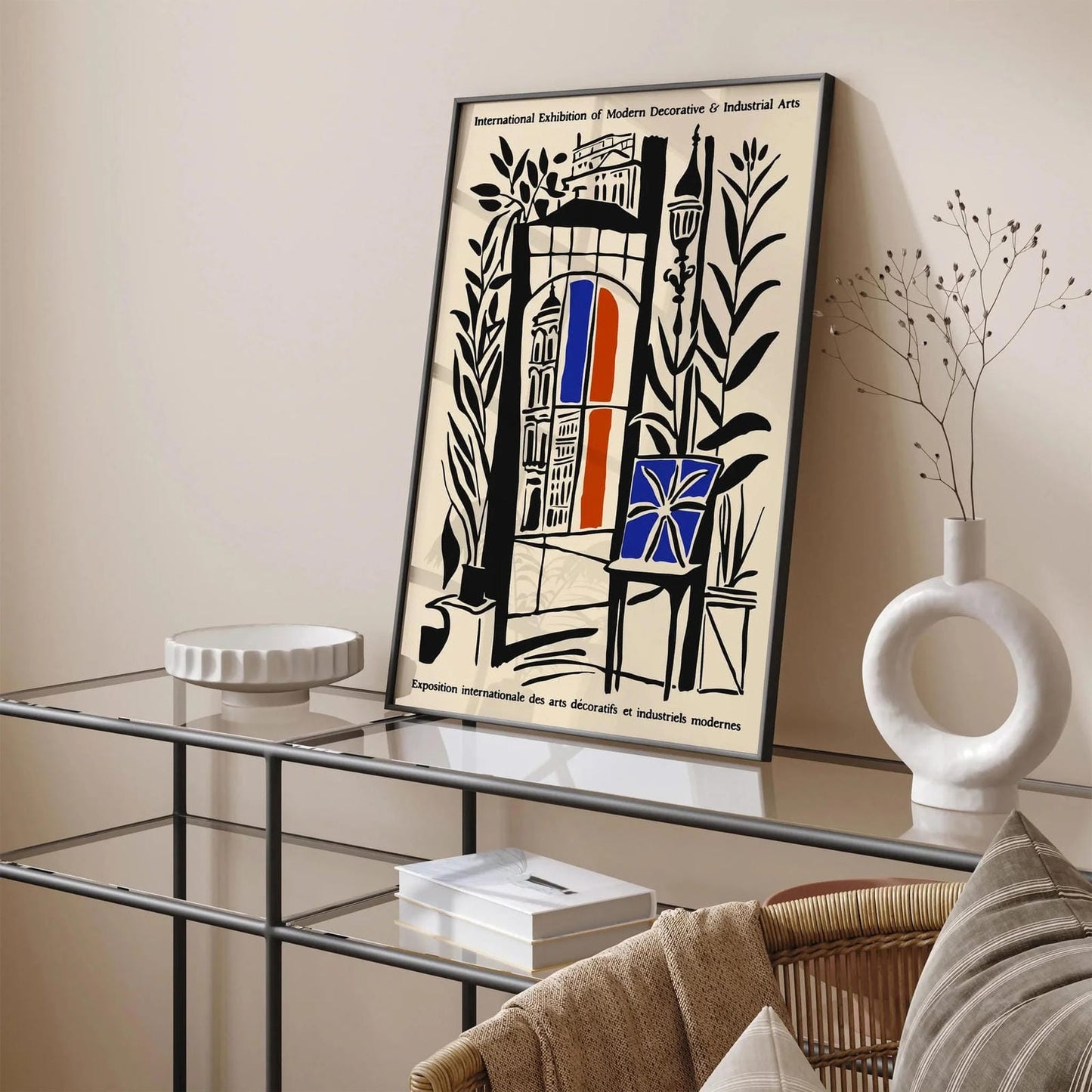 Arts Décoratifs Paris Modern Exhibition Poster