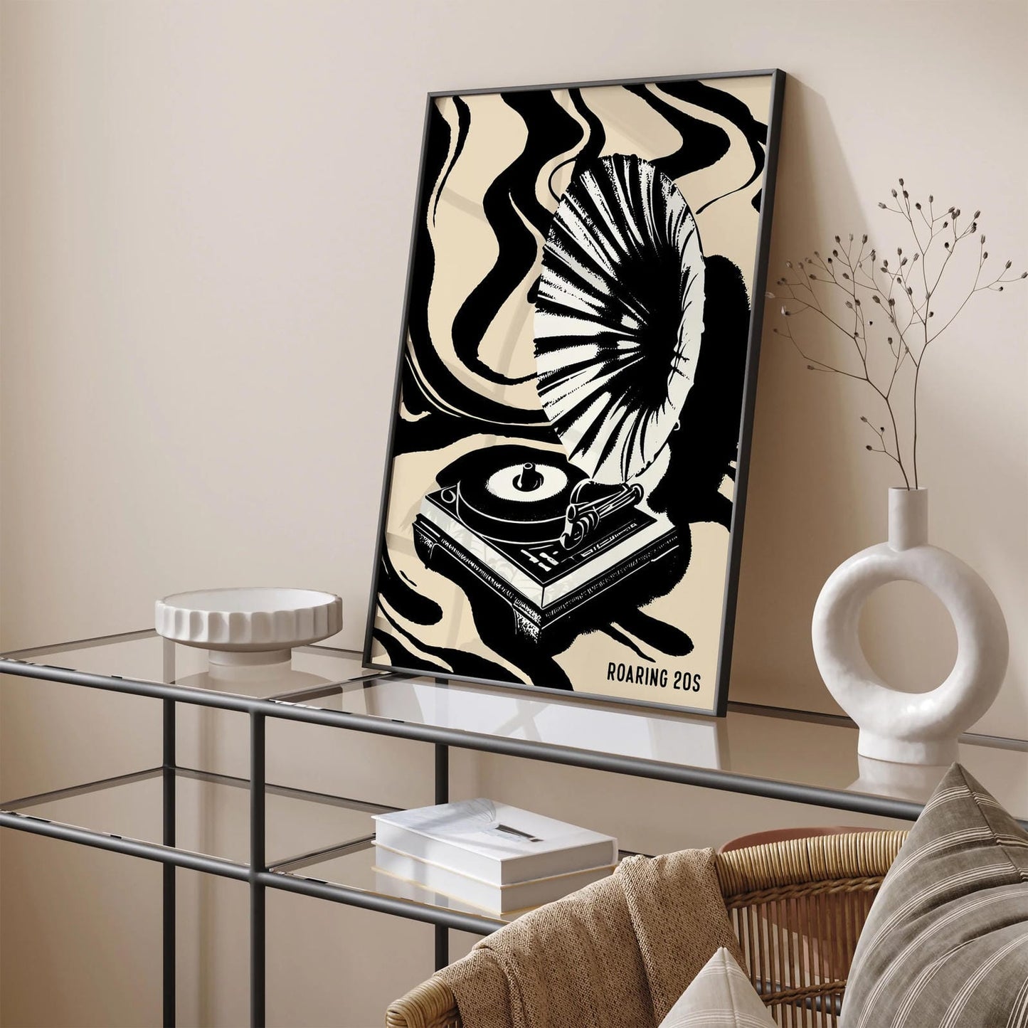 Roaring 20s Jazz Music Poster
