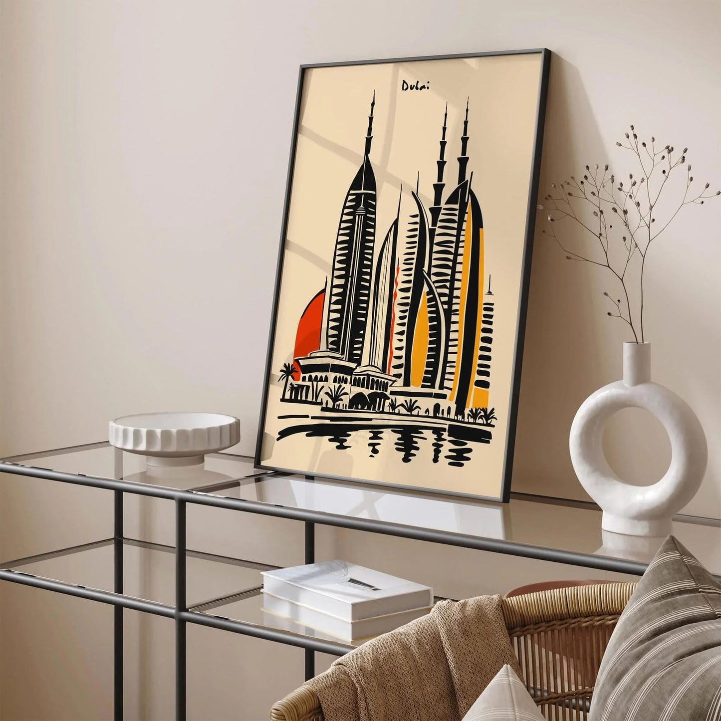 Dubai Architecture Art Print